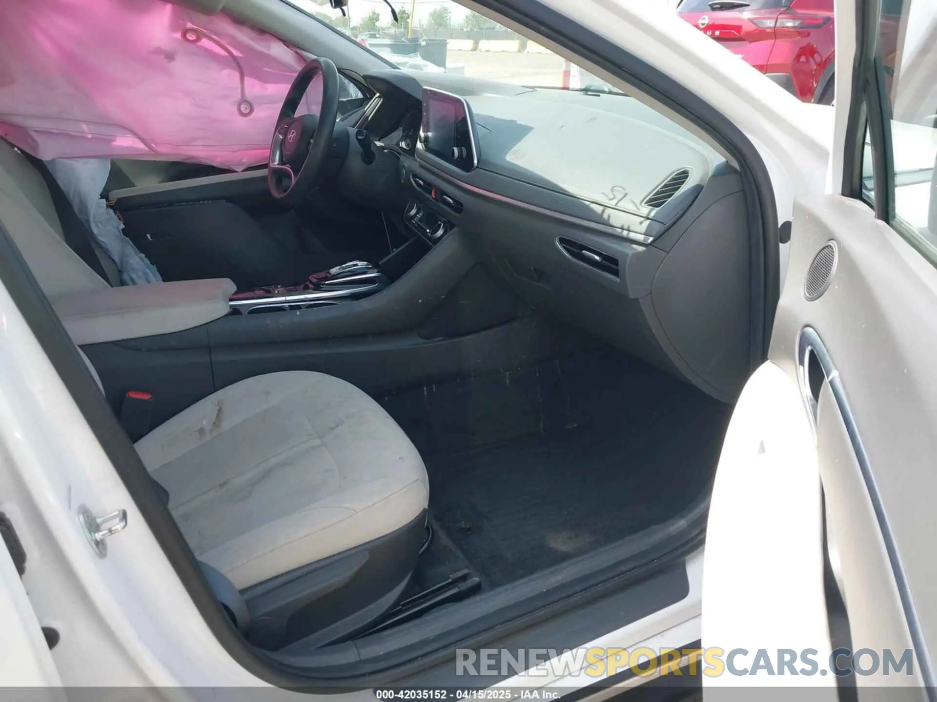 5 Photograph of a damaged car KMHL64JA9MA155197 HYUNDAI SONATA 2021