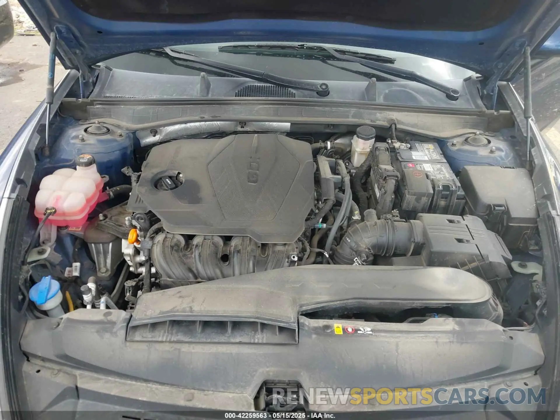 10 Photograph of a damaged car 5NPEF4JA6NH144598 HYUNDAI SONATA 2022