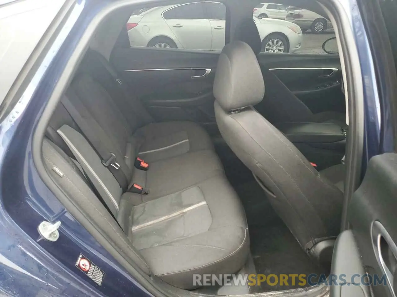 10 Photograph of a damaged car 5NPEF4JA7NH134016 HYUNDAI SONATA 2022