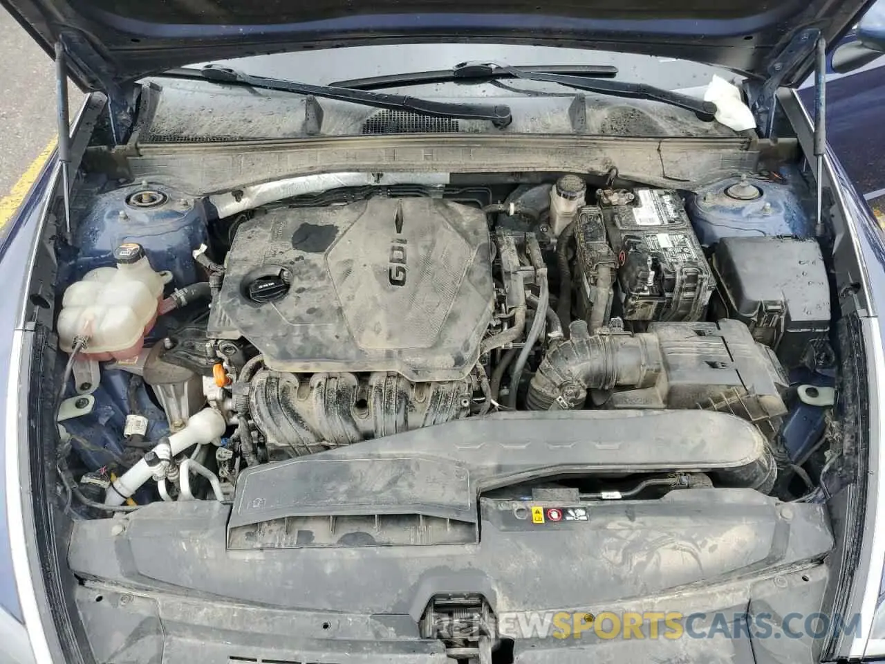 11 Photograph of a damaged car 5NPEF4JA7NH134016 HYUNDAI SONATA 2022