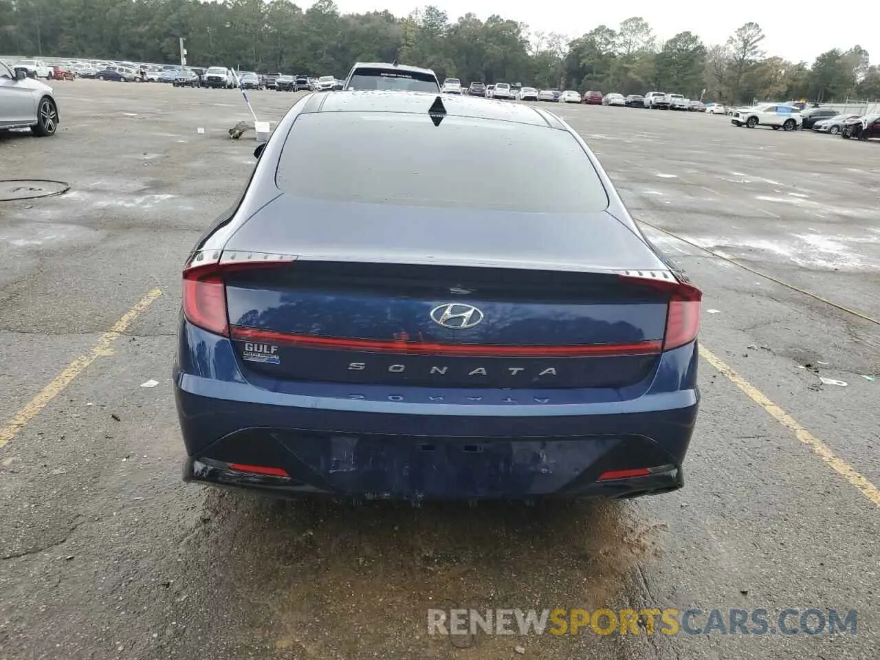 6 Photograph of a damaged car 5NPEF4JA7NH134016 HYUNDAI SONATA 2022