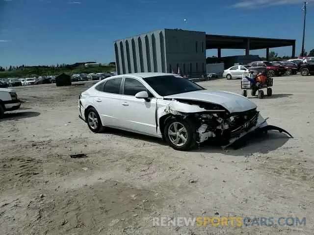 11 Photograph of a damaged car 5NPEG4JA0NH133657 HYUNDAI SONATA 2022