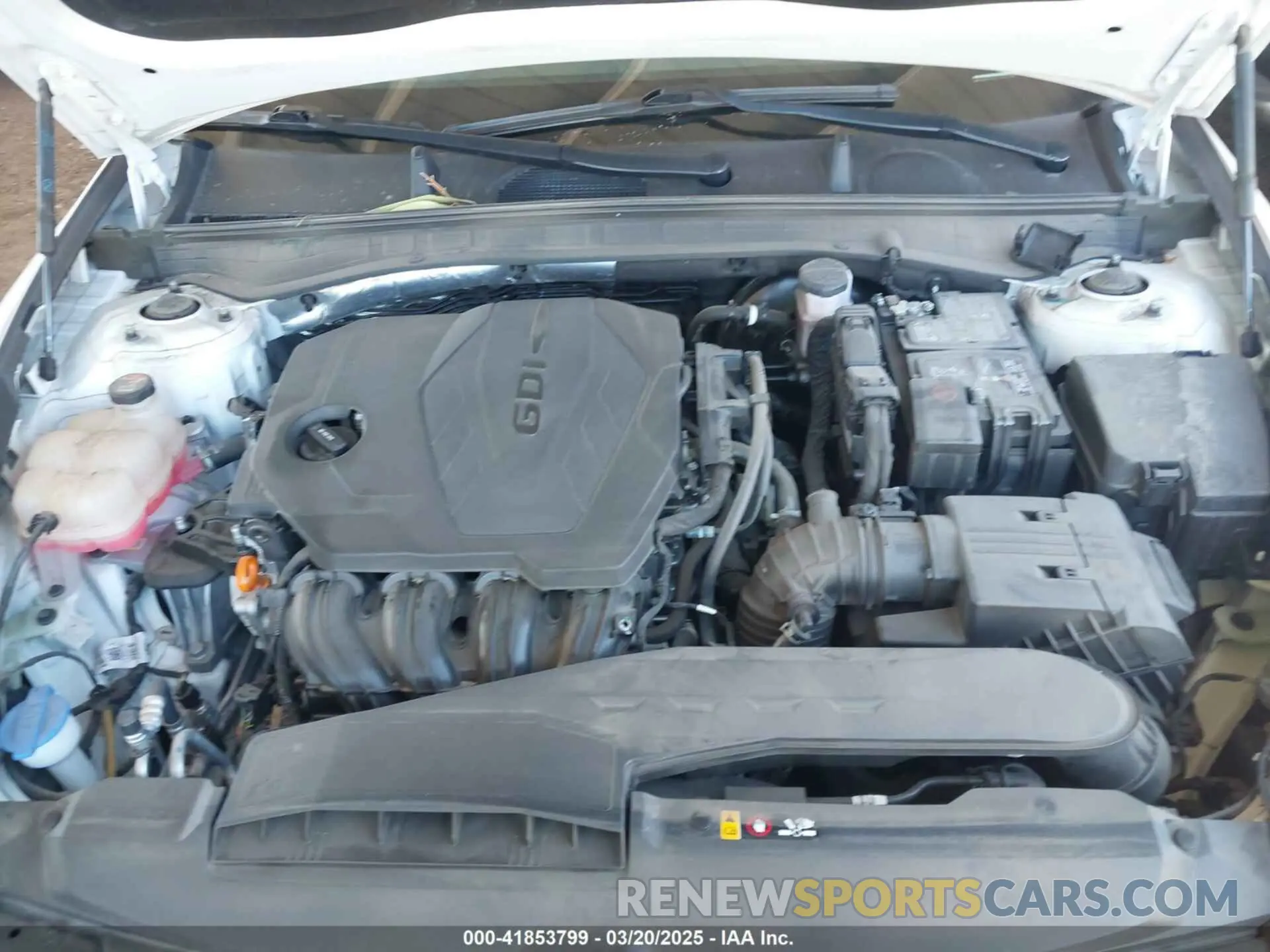 10 Photograph of a damaged car 5NPEG4JA1NH144263 HYUNDAI SONATA 2022