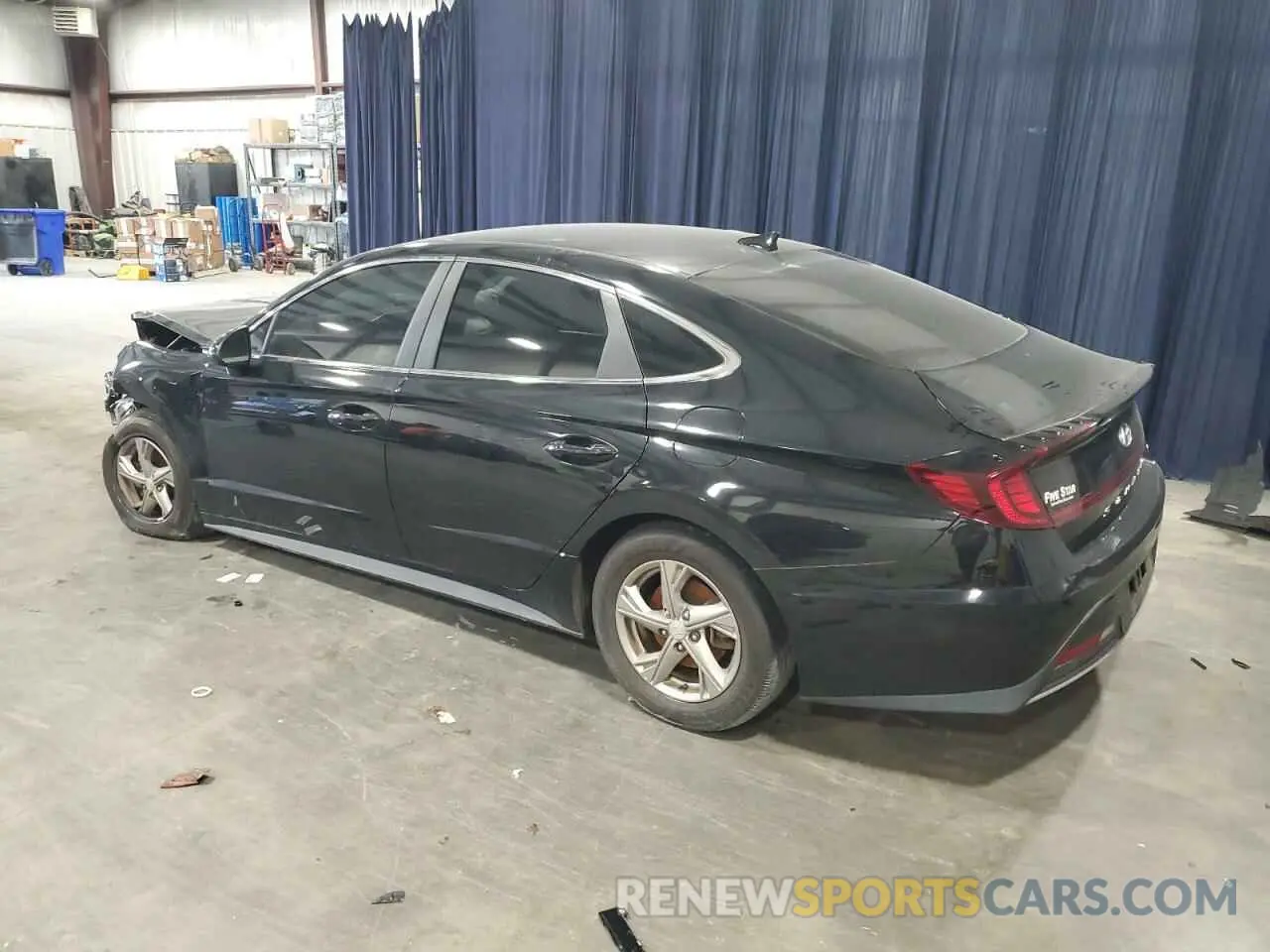2 Photograph of a damaged car 5NPEG4JA5NH139034 HYUNDAI SONATA 2022