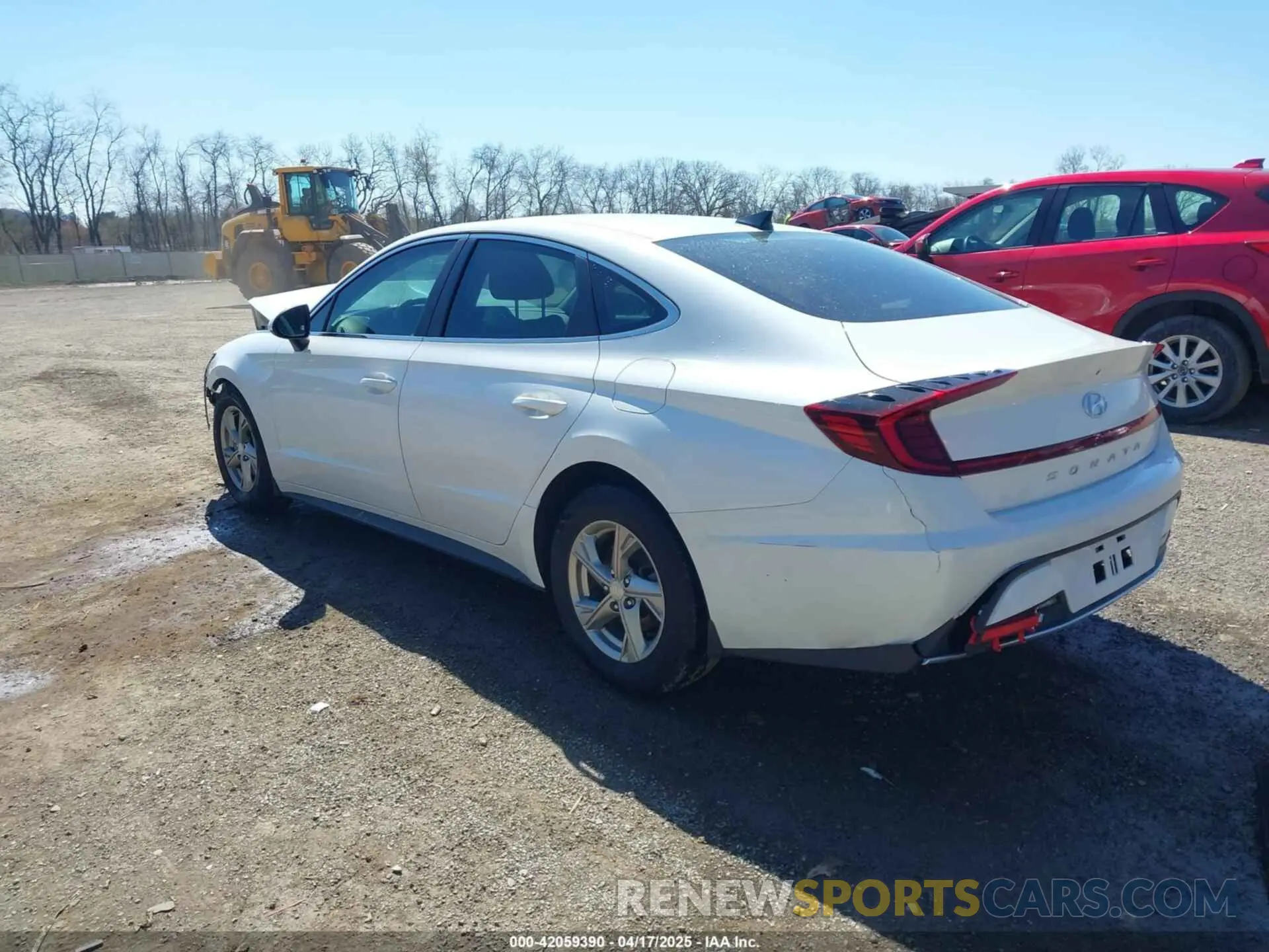 3 Photograph of a damaged car 5NPEG4JA5NH143746 HYUNDAI SONATA 2022