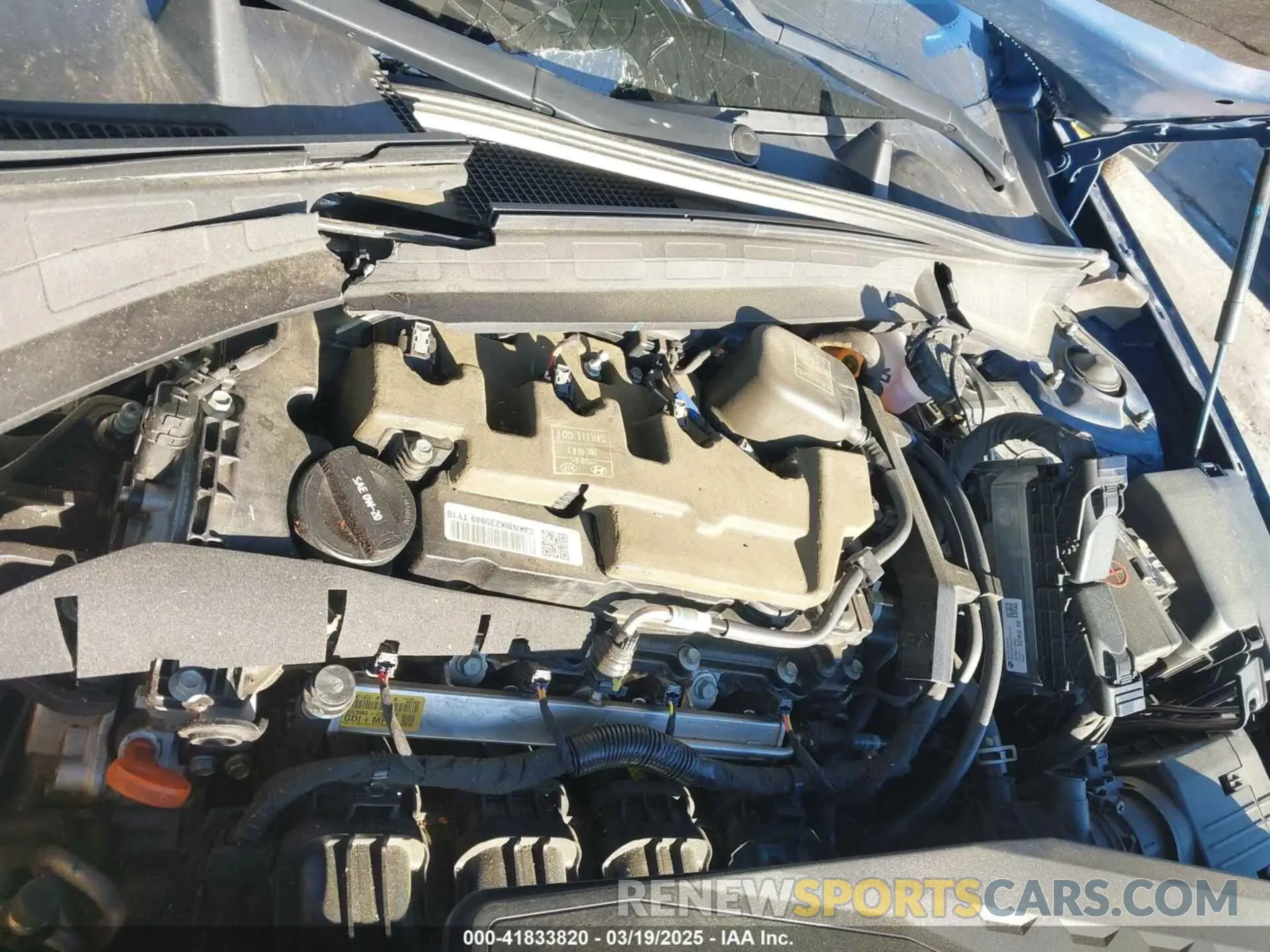 10 Photograph of a damaged car 5NPEG4JA9NH143149 HYUNDAI SONATA 2022