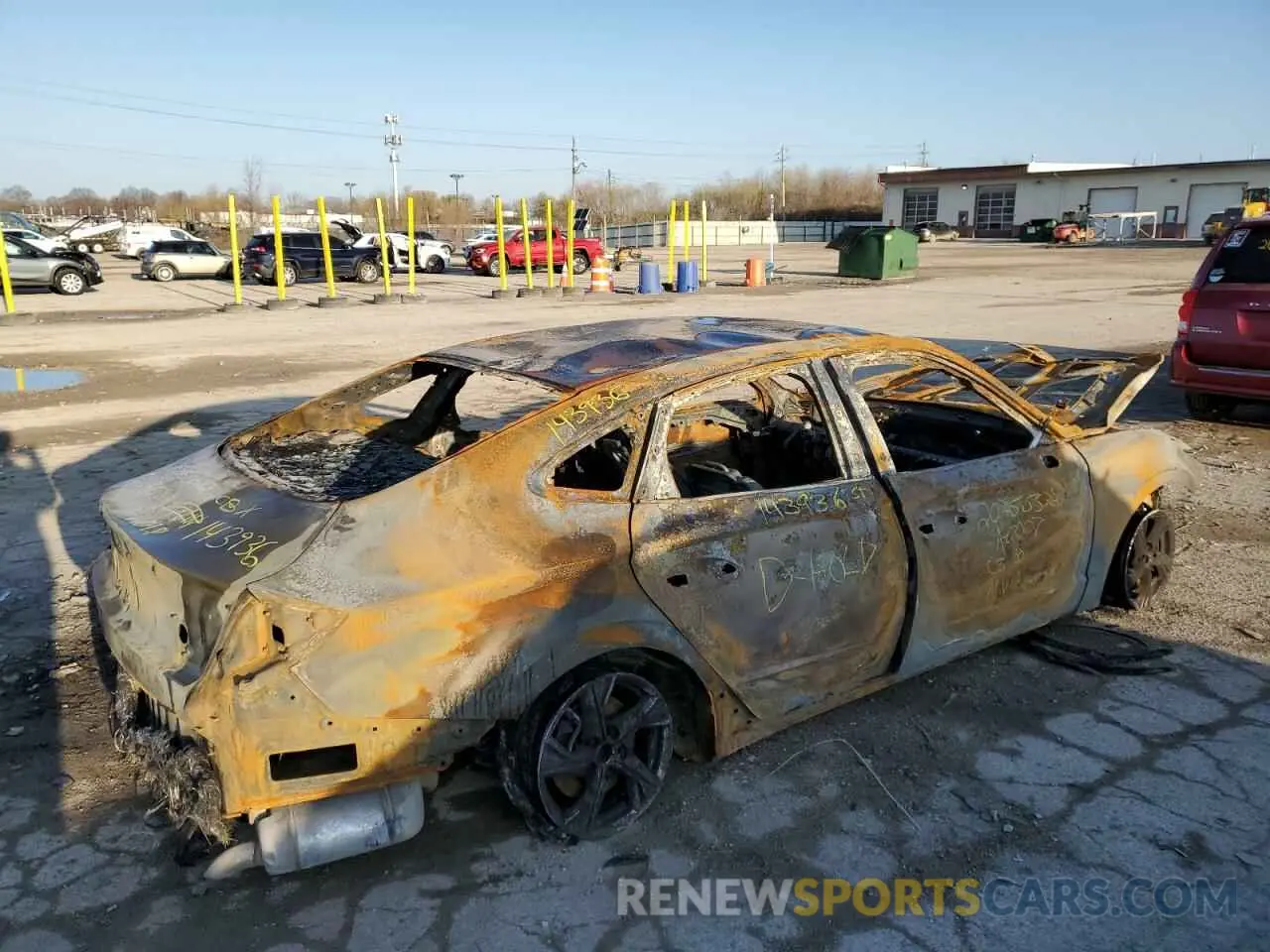 3 Photograph of a damaged car 5NPEG4JAXNH143936 HYUNDAI SONATA 2022