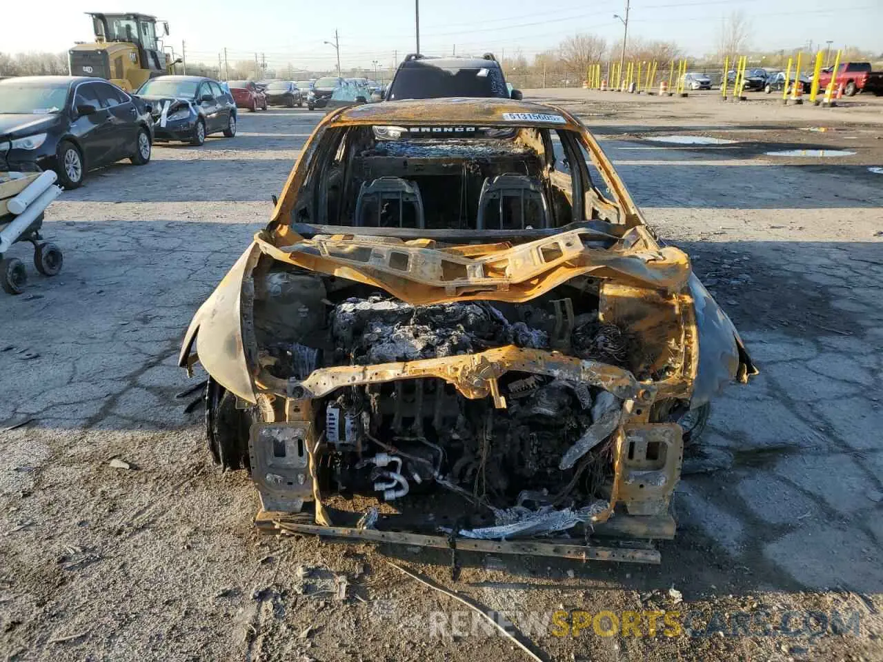 5 Photograph of a damaged car 5NPEG4JAXNH143936 HYUNDAI SONATA 2022