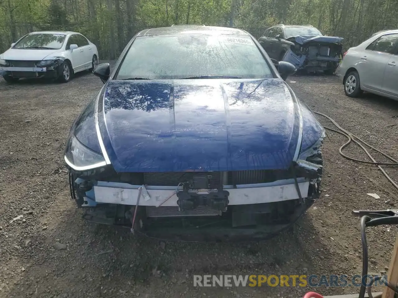 5 Photograph of a damaged car 5NPEJ4J20NH149660 HYUNDAI SONATA 2022