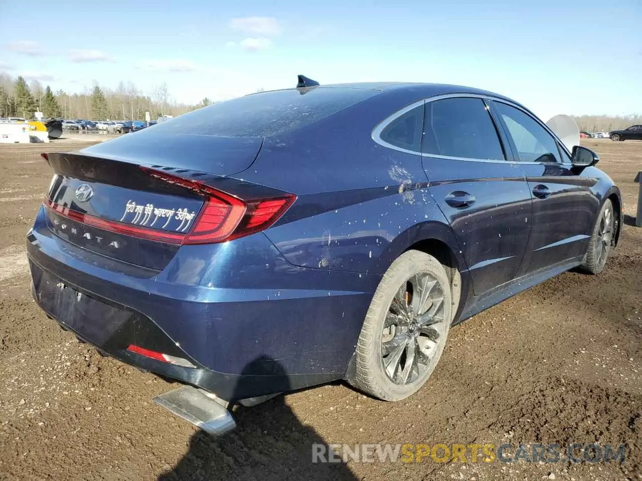 3 Photograph of a damaged car 5NPEJ4J22NH148767 HYUNDAI SONATA 2022