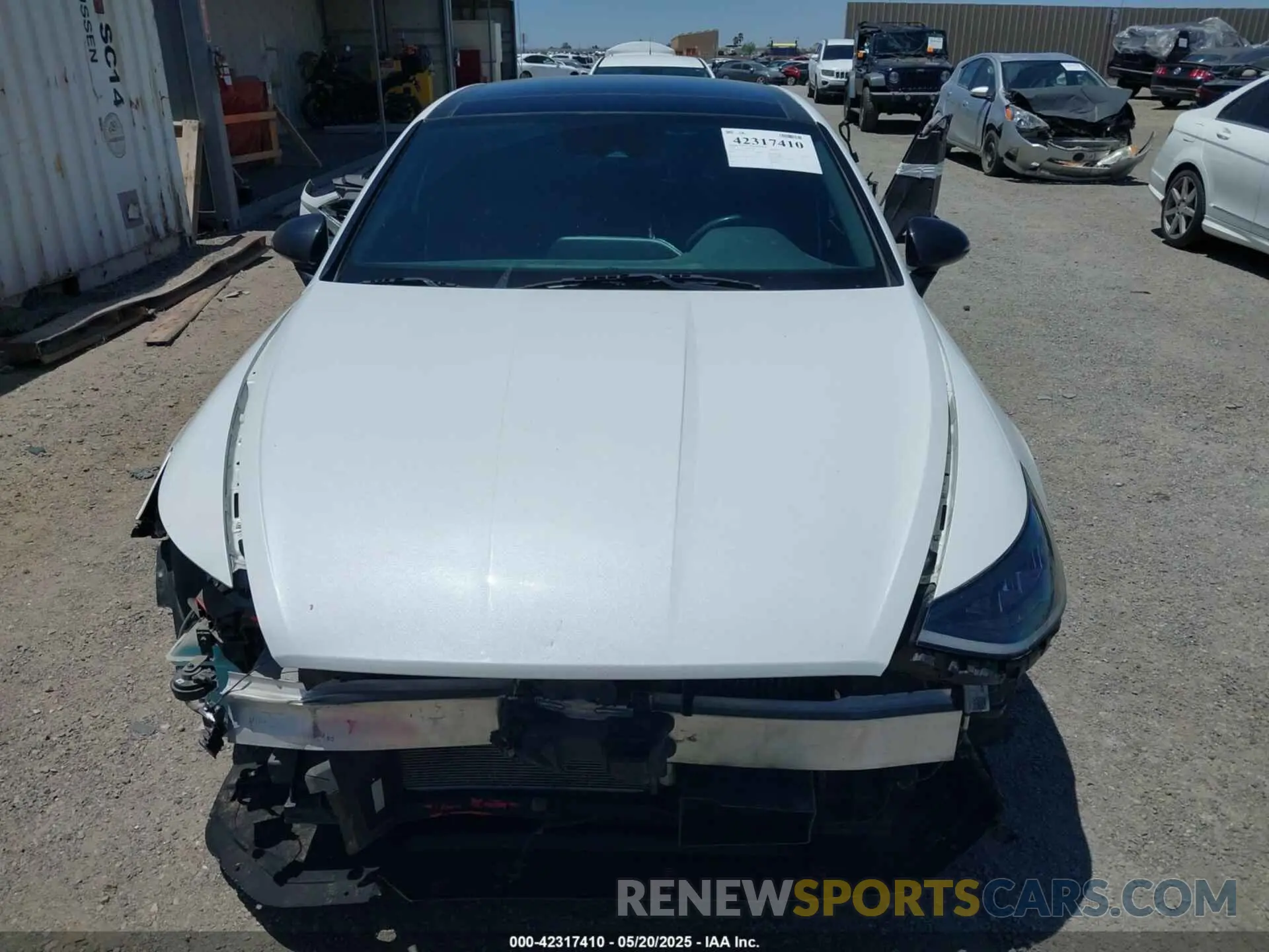 13 Photograph of a damaged car 5NPEJ4J23NH137129 HYUNDAI SONATA 2022