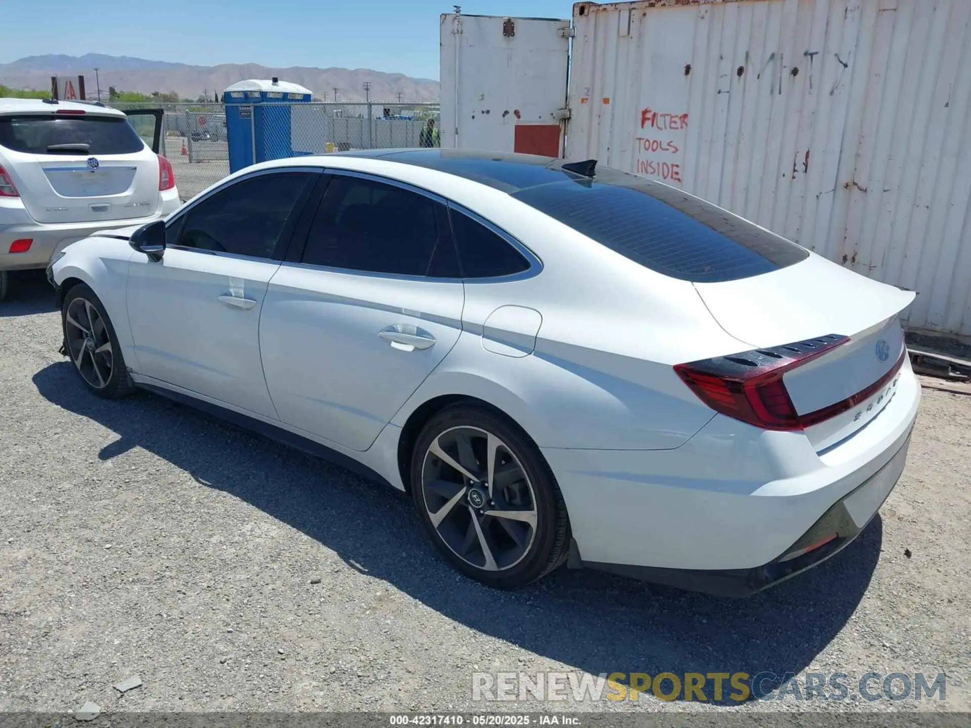 3 Photograph of a damaged car 5NPEJ4J23NH137129 HYUNDAI SONATA 2022
