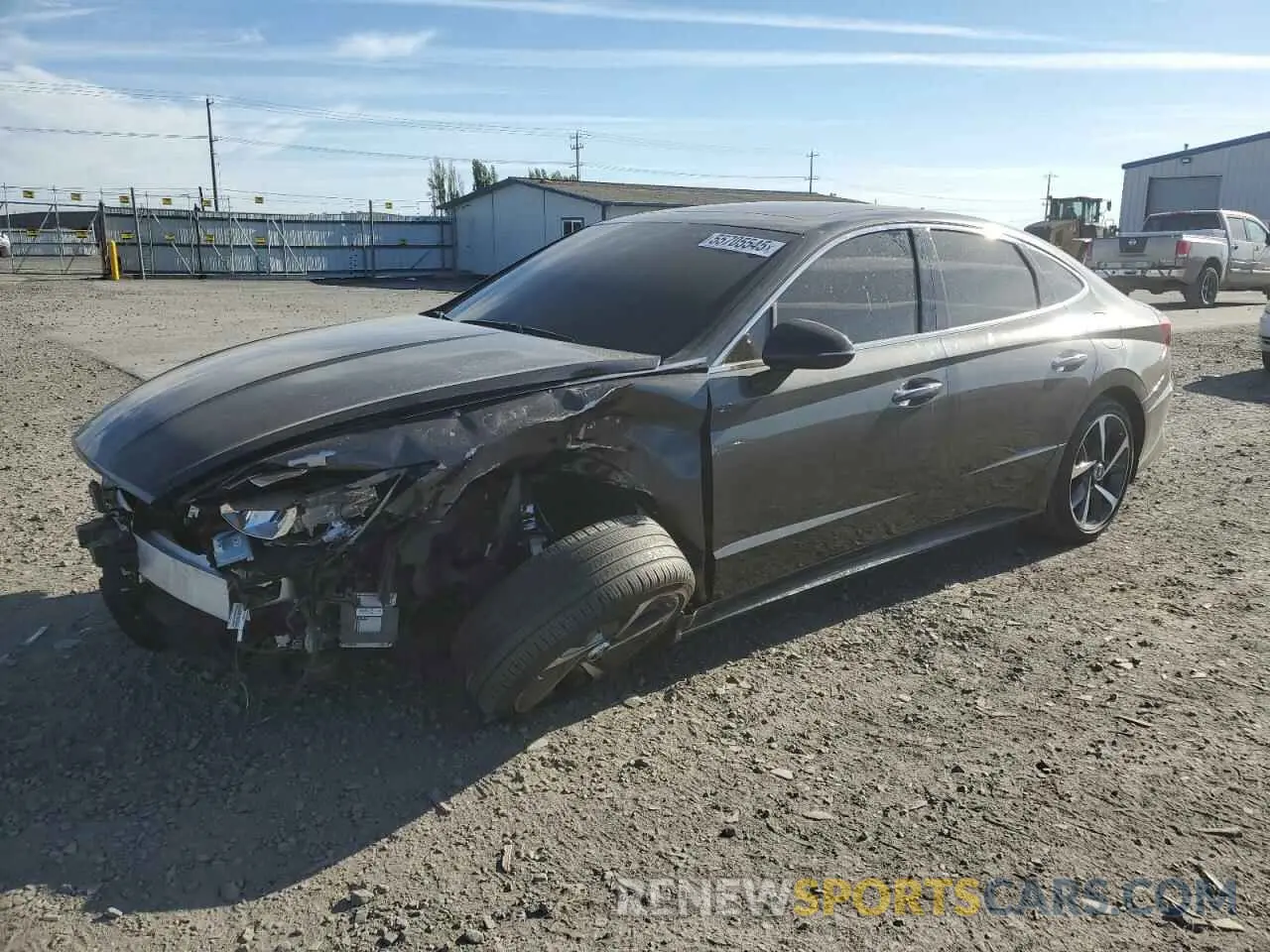 1 Photograph of a damaged car 5NPEJ4J25NH139254 HYUNDAI SONATA 2022