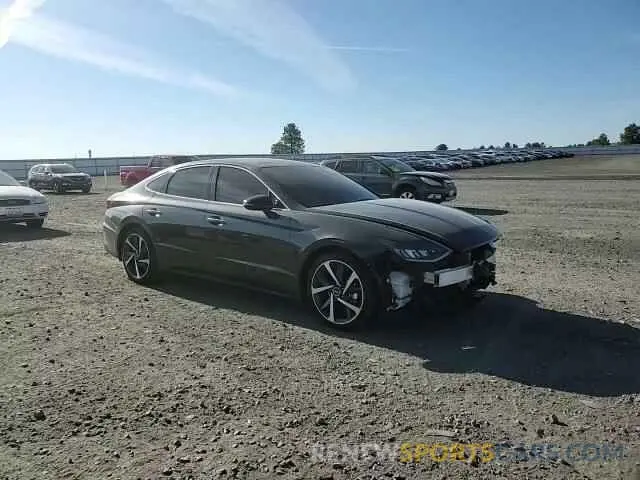14 Photograph of a damaged car 5NPEJ4J25NH139254 HYUNDAI SONATA 2022