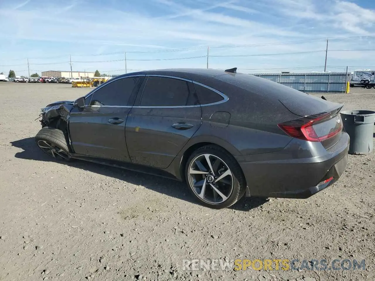 2 Photograph of a damaged car 5NPEJ4J25NH139254 HYUNDAI SONATA 2022