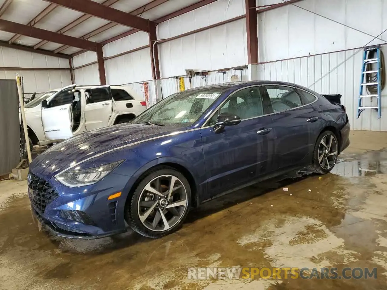 1 Photograph of a damaged car 5NPEJ4J28NH149941 HYUNDAI SONATA 2022