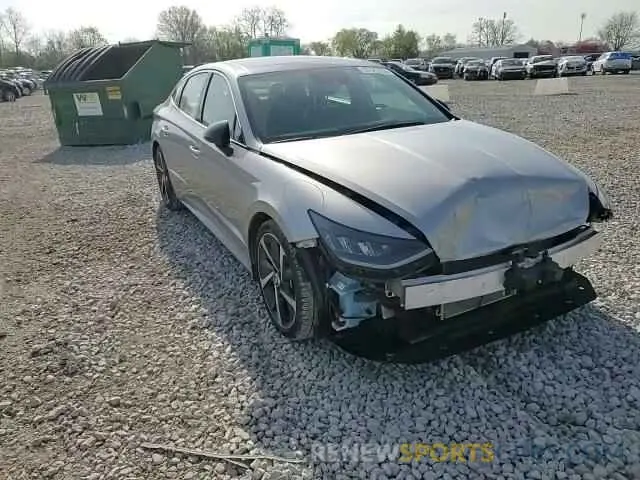 13 Photograph of a damaged car 5NPEJ4J29NH137488 HYUNDAI SONATA 2022