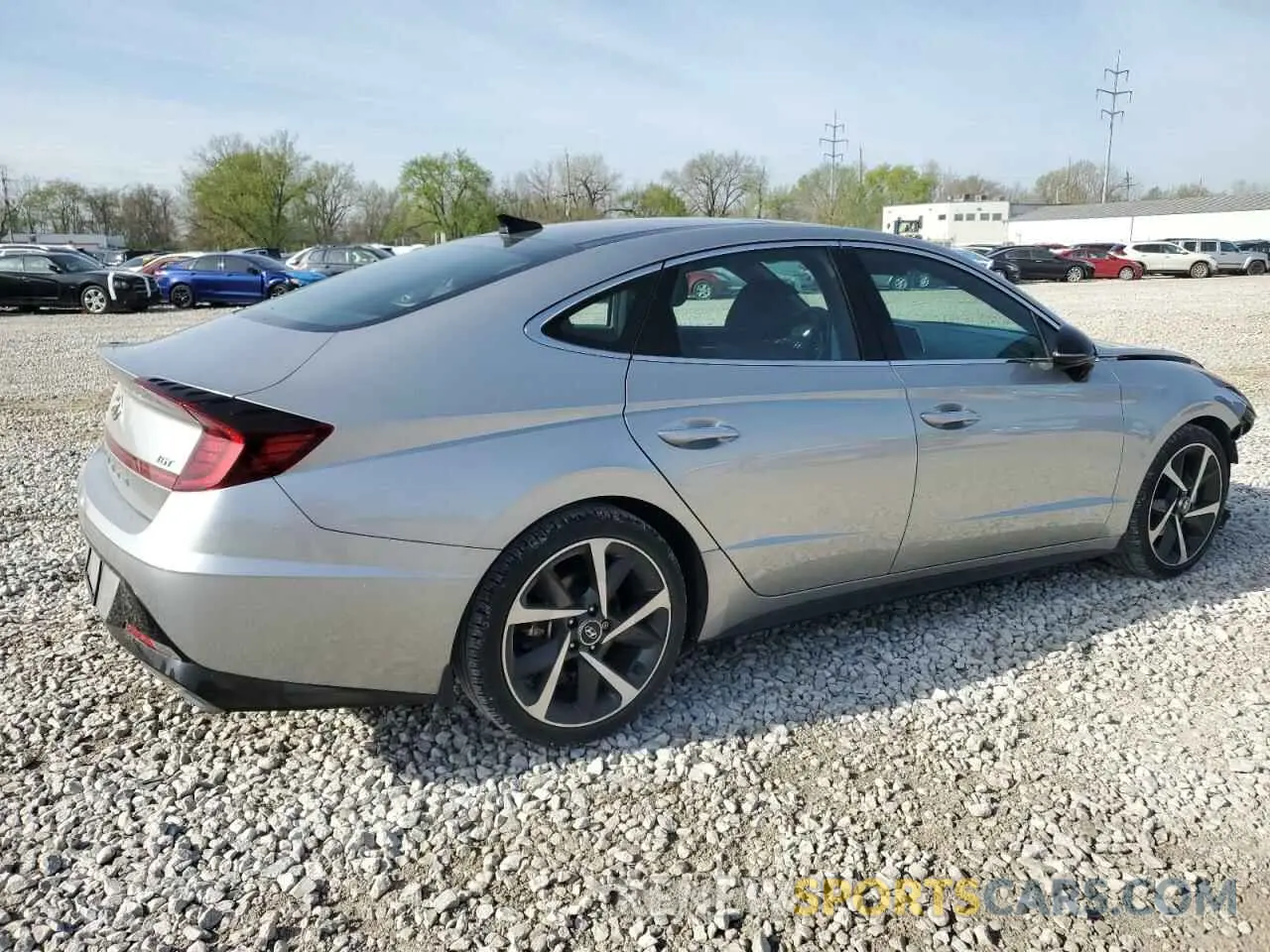 3 Photograph of a damaged car 5NPEJ4J29NH137488 HYUNDAI SONATA 2022