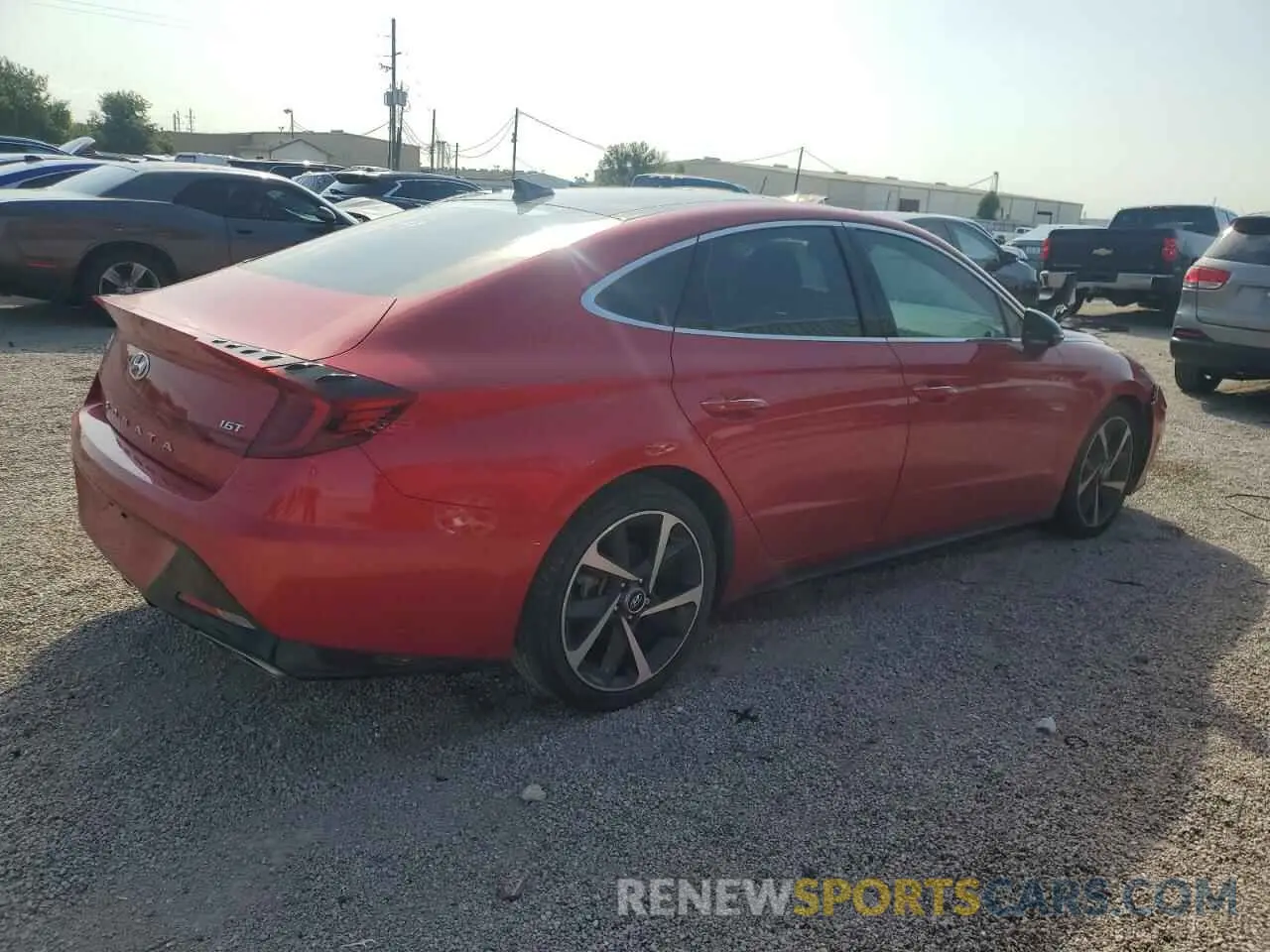 3 Photograph of a damaged car 5NPEJ4J29NH141699 HYUNDAI SONATA 2022