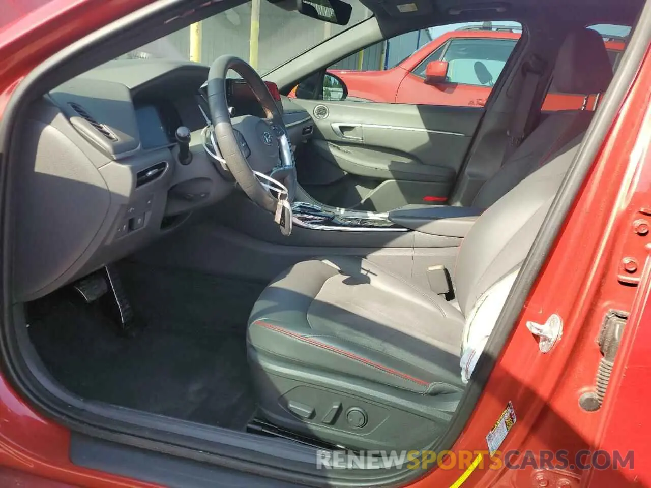 7 Photograph of a damaged car 5NPEJ4J29NH141699 HYUNDAI SONATA 2022
