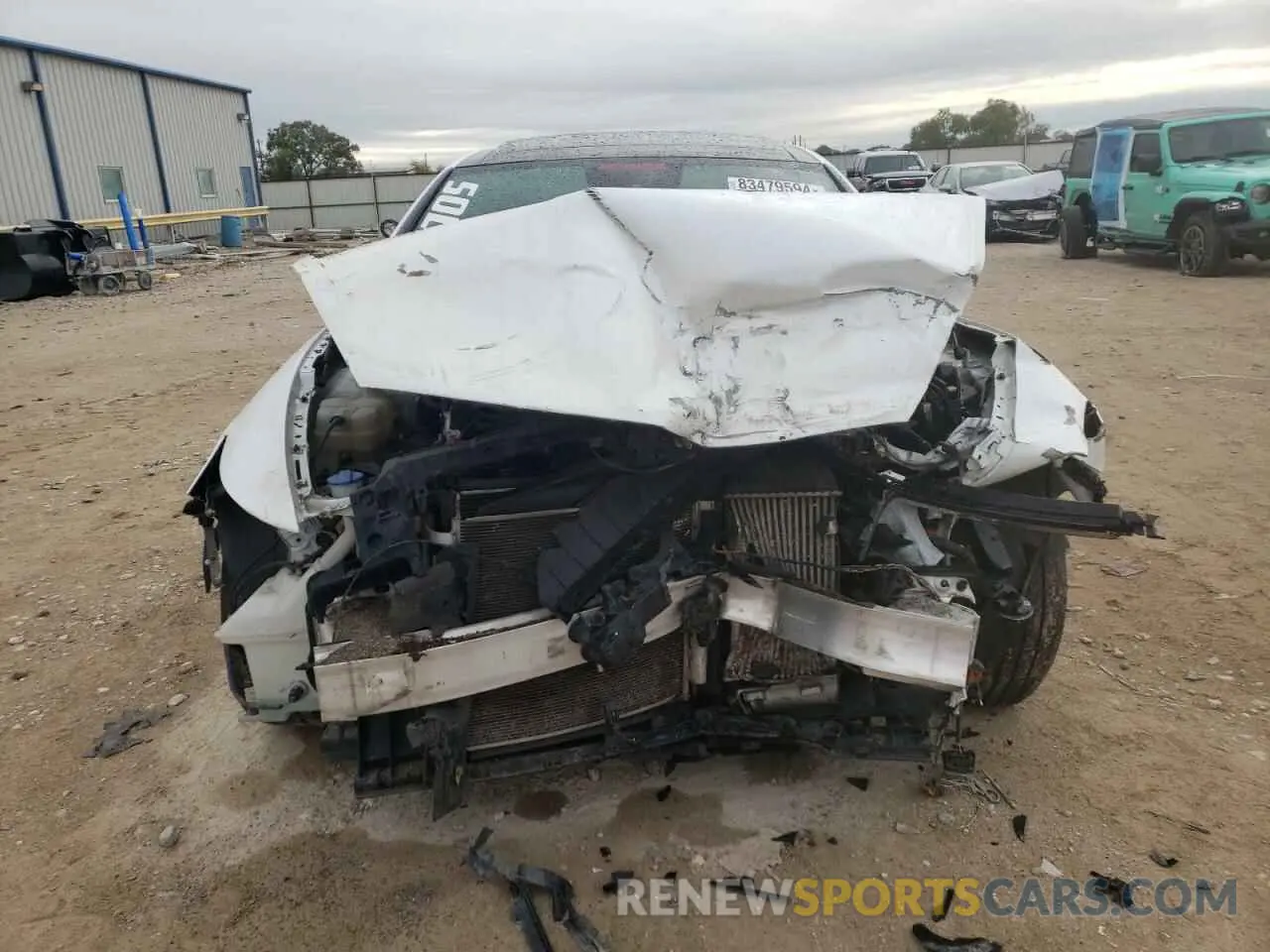 5 Photograph of a damaged car 5NPEK4JC3NH143485 HYUNDAI SONATA 2022