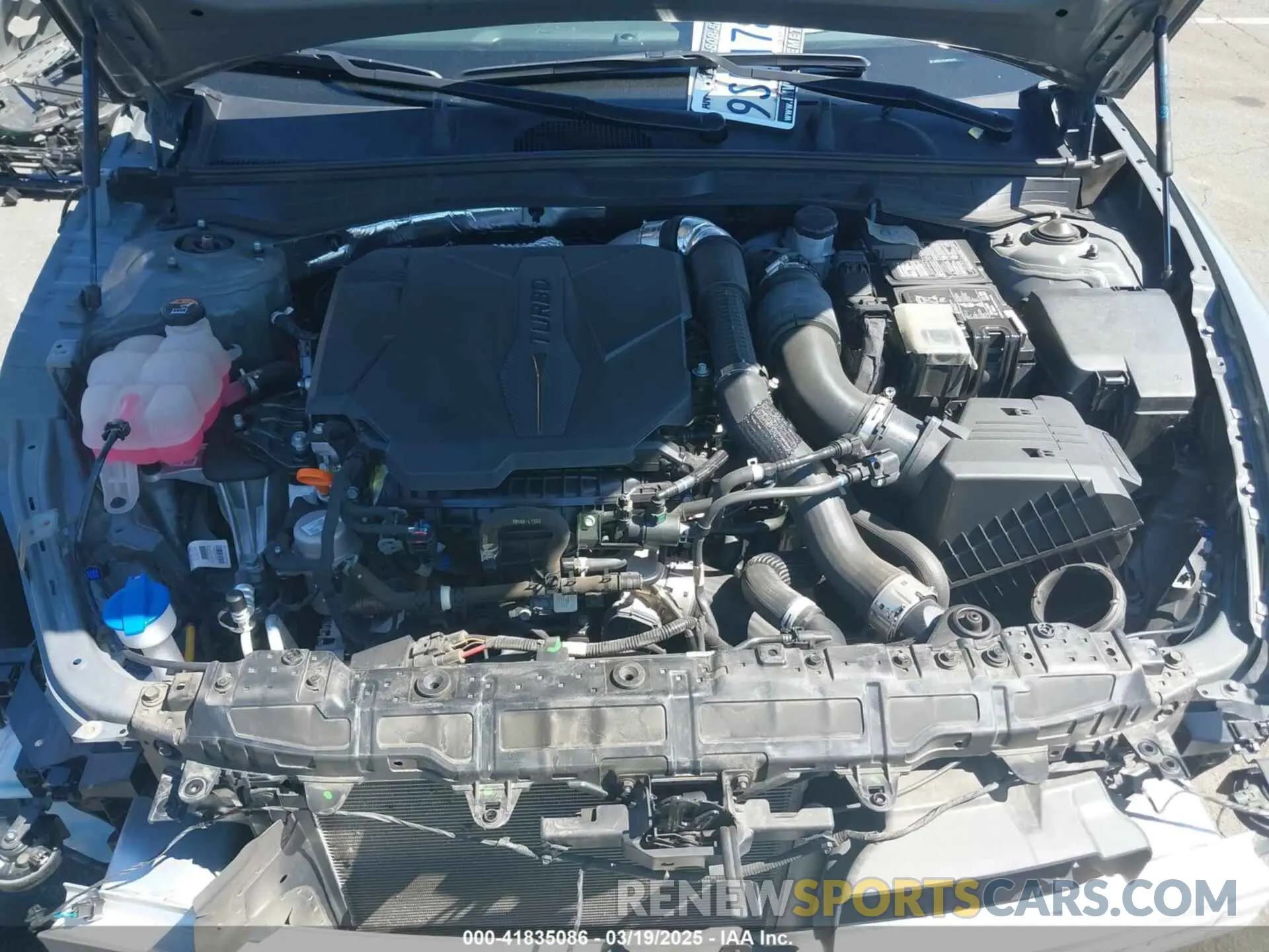 10 Photograph of a damaged car 5NPEK4JC6NH146705 HYUNDAI SONATA 2022