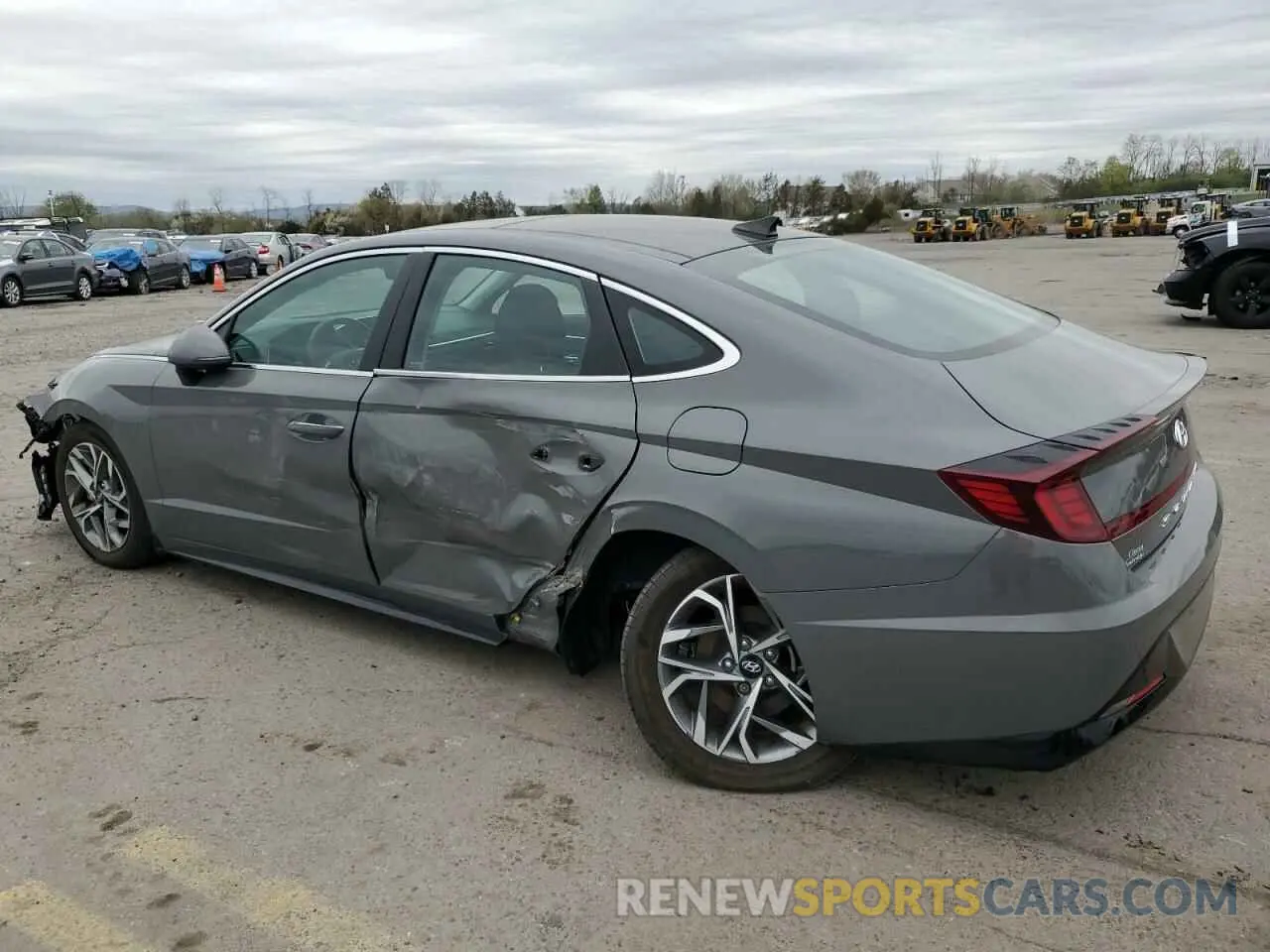 2 Photograph of a damaged car KMHL14JA2NA209651 HYUNDAI SONATA 2022