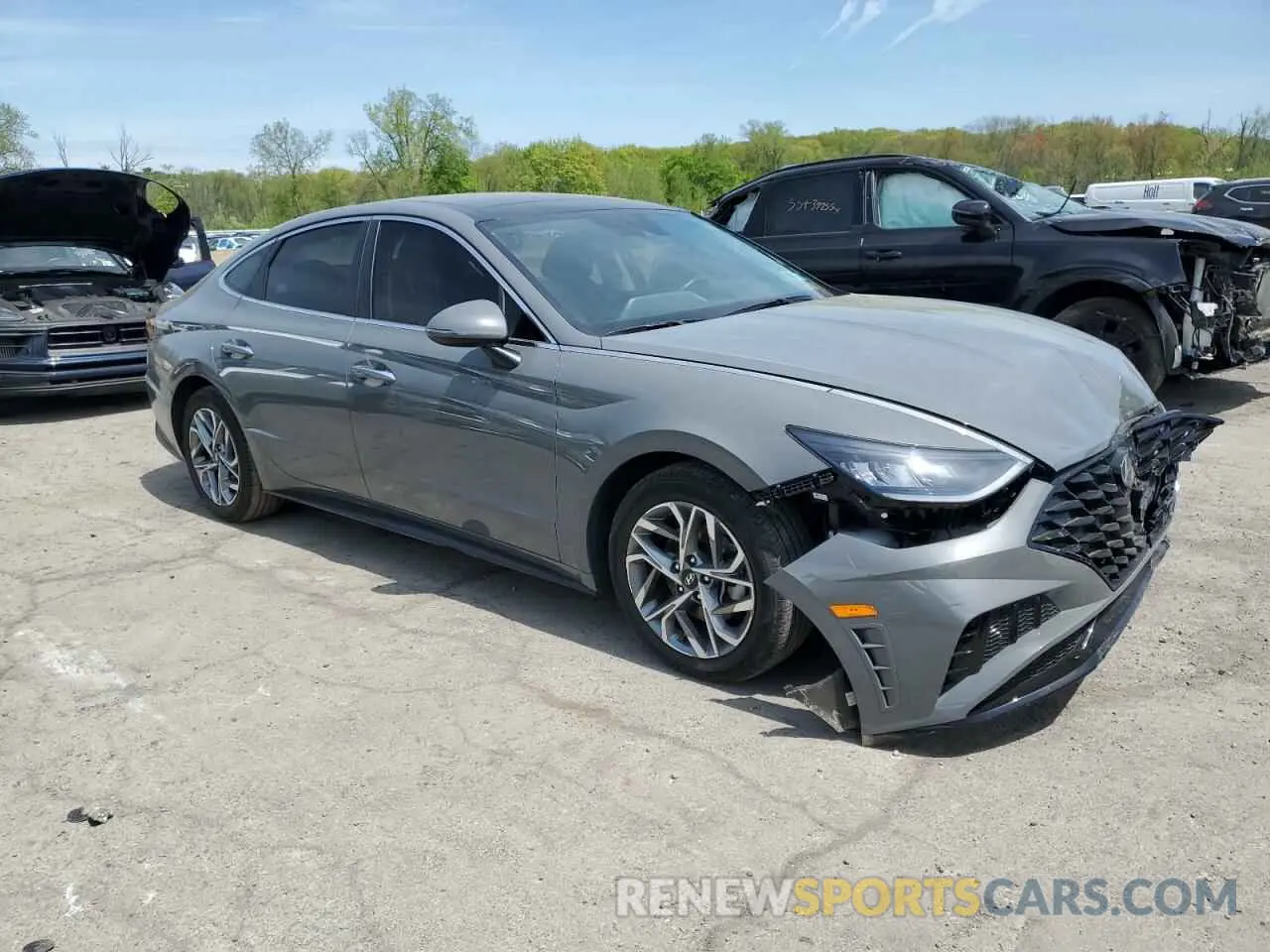 4 Photograph of a damaged car KMHL14JA4NA212406 HYUNDAI SONATA 2022