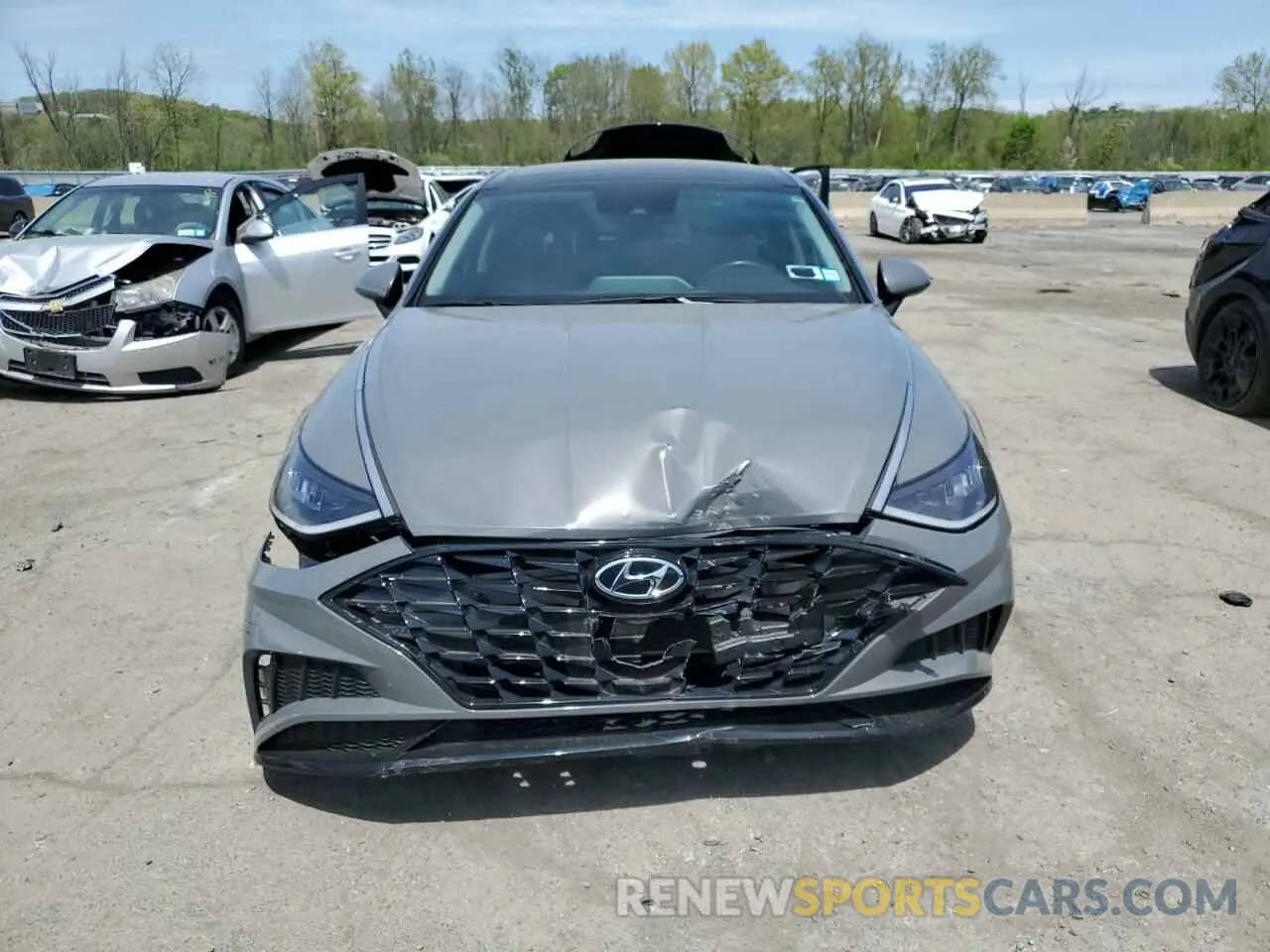 5 Photograph of a damaged car KMHL14JA4NA212406 HYUNDAI SONATA 2022