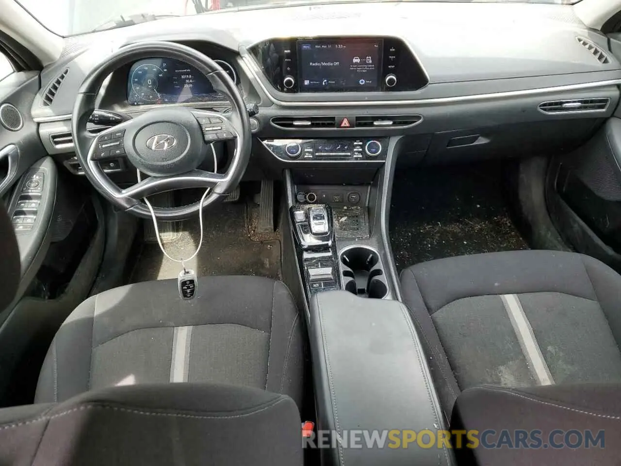 8 Photograph of a damaged car KMHL14JA4NA218772 HYUNDAI SONATA 2022