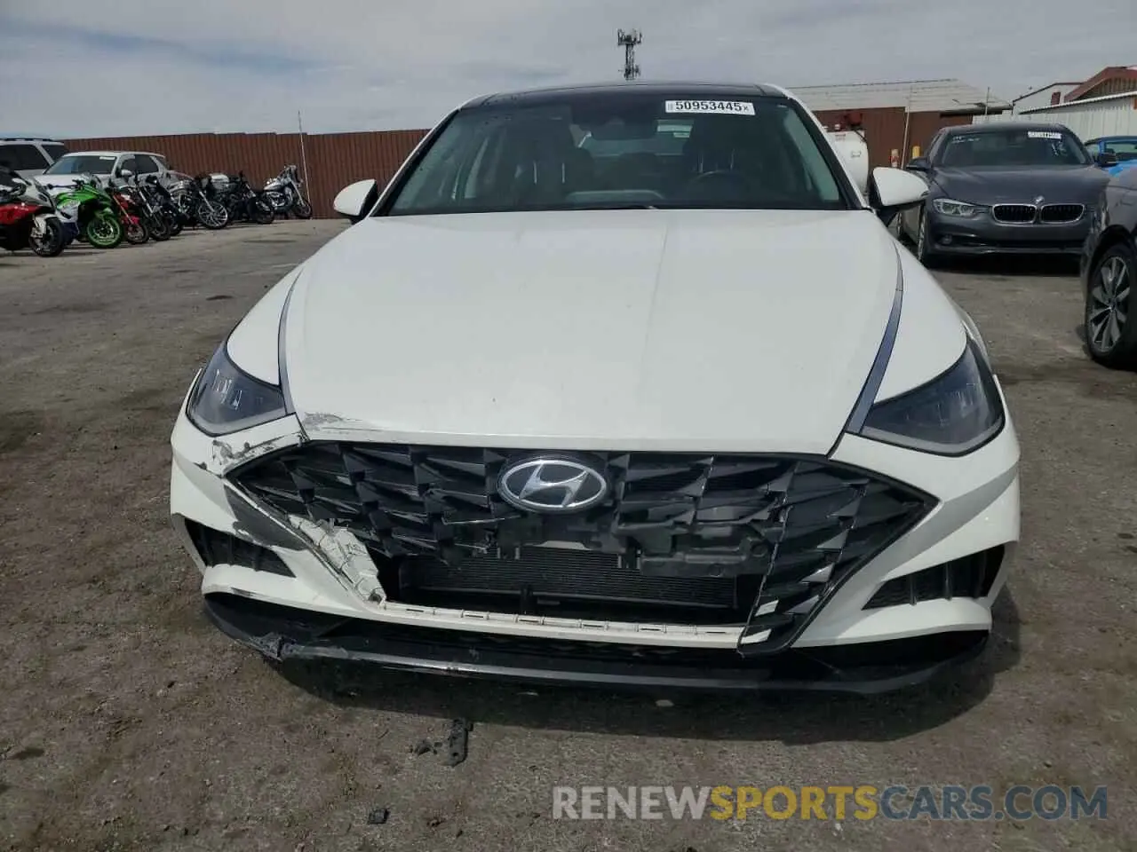 5 Photograph of a damaged car KMHL14JA6NA218692 HYUNDAI SONATA 2022