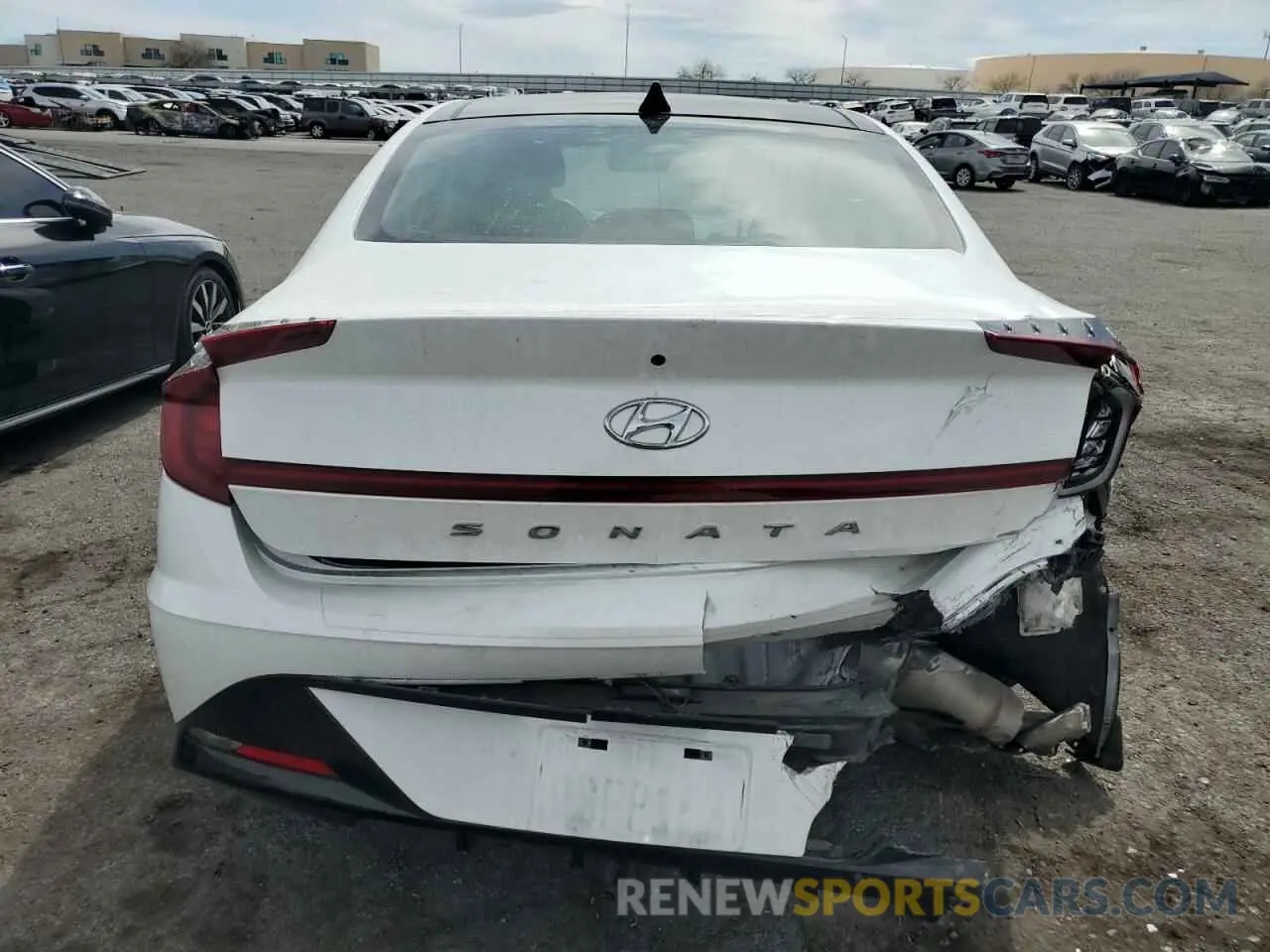 6 Photograph of a damaged car KMHL14JA6NA218692 HYUNDAI SONATA 2022