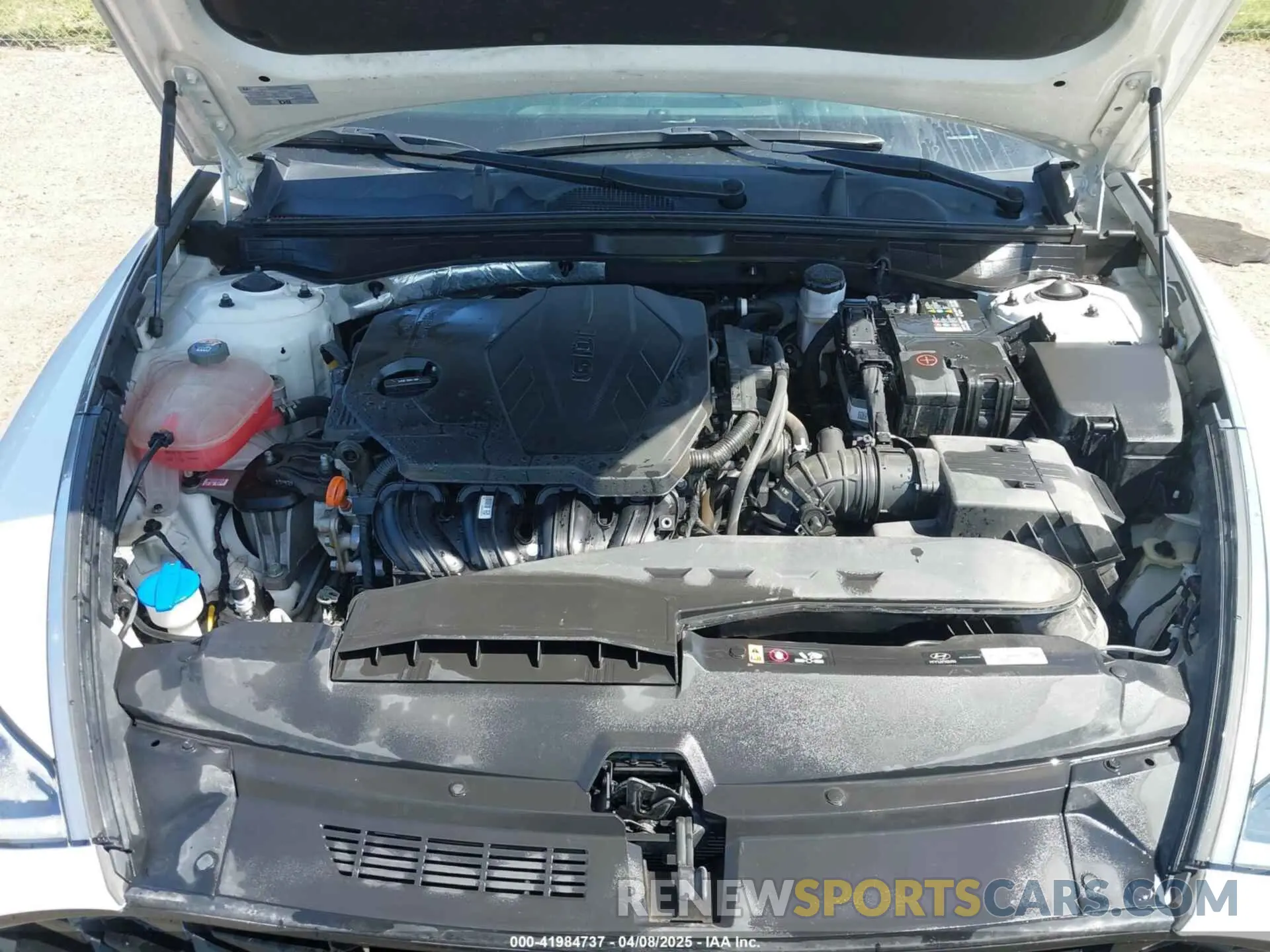10 Photograph of a damaged car KMHL14JA6NA235718 HYUNDAI SONATA 2022