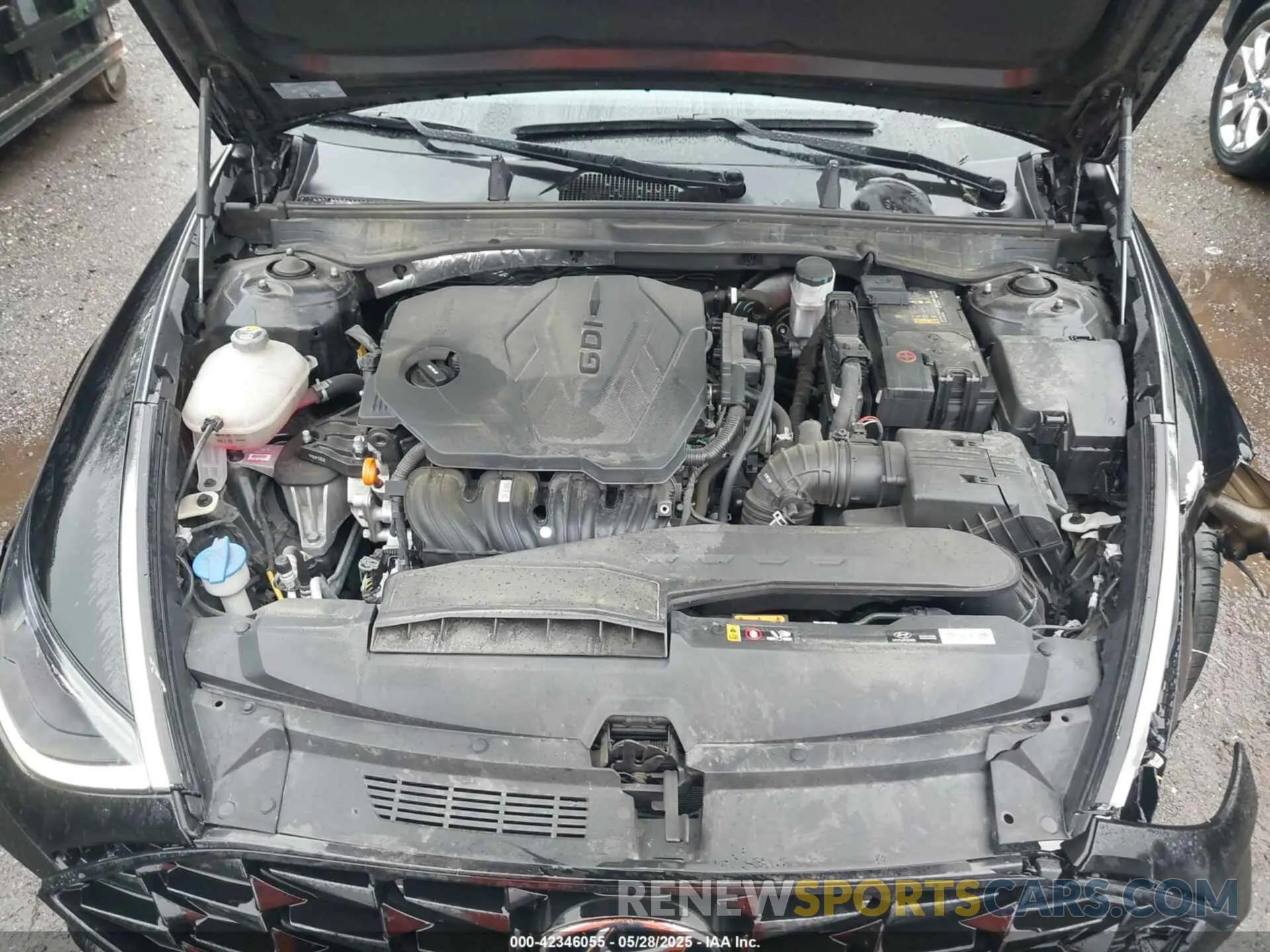 10 Photograph of a damaged car KMHL14JAXNA220414 HYUNDAI SONATA 2022