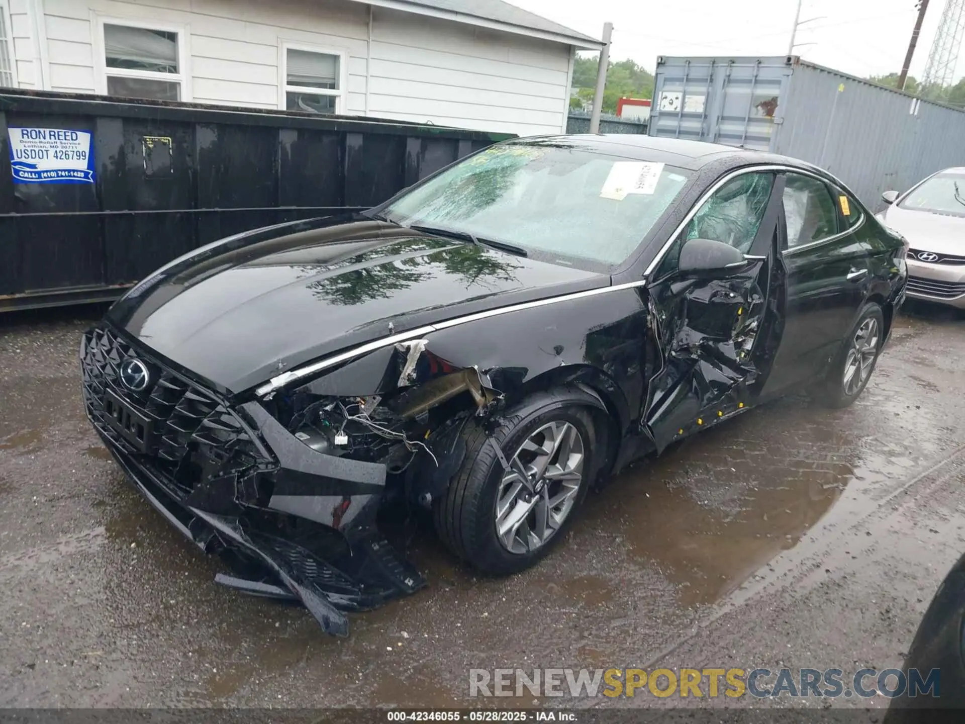 2 Photograph of a damaged car KMHL14JAXNA220414 HYUNDAI SONATA 2022