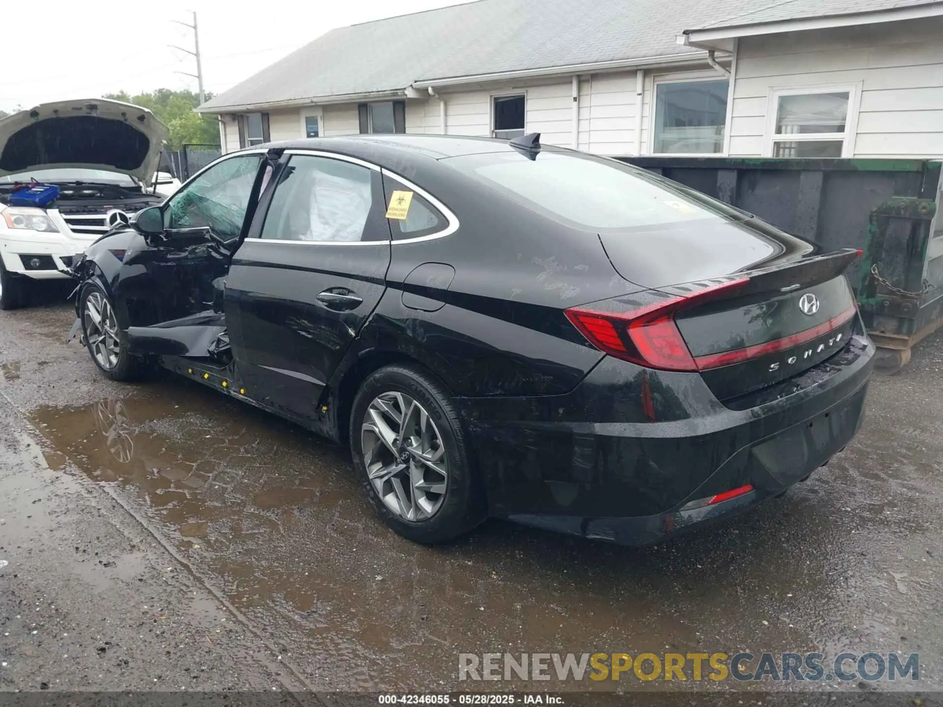 3 Photograph of a damaged car KMHL14JAXNA220414 HYUNDAI SONATA 2022