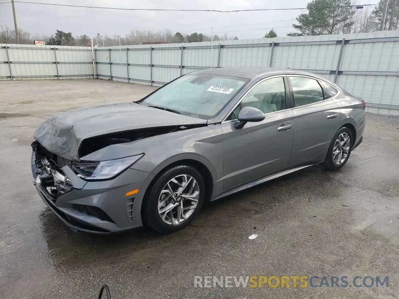 1 Photograph of a damaged car KMHL14JAXNA234314 HYUNDAI SONATA 2022