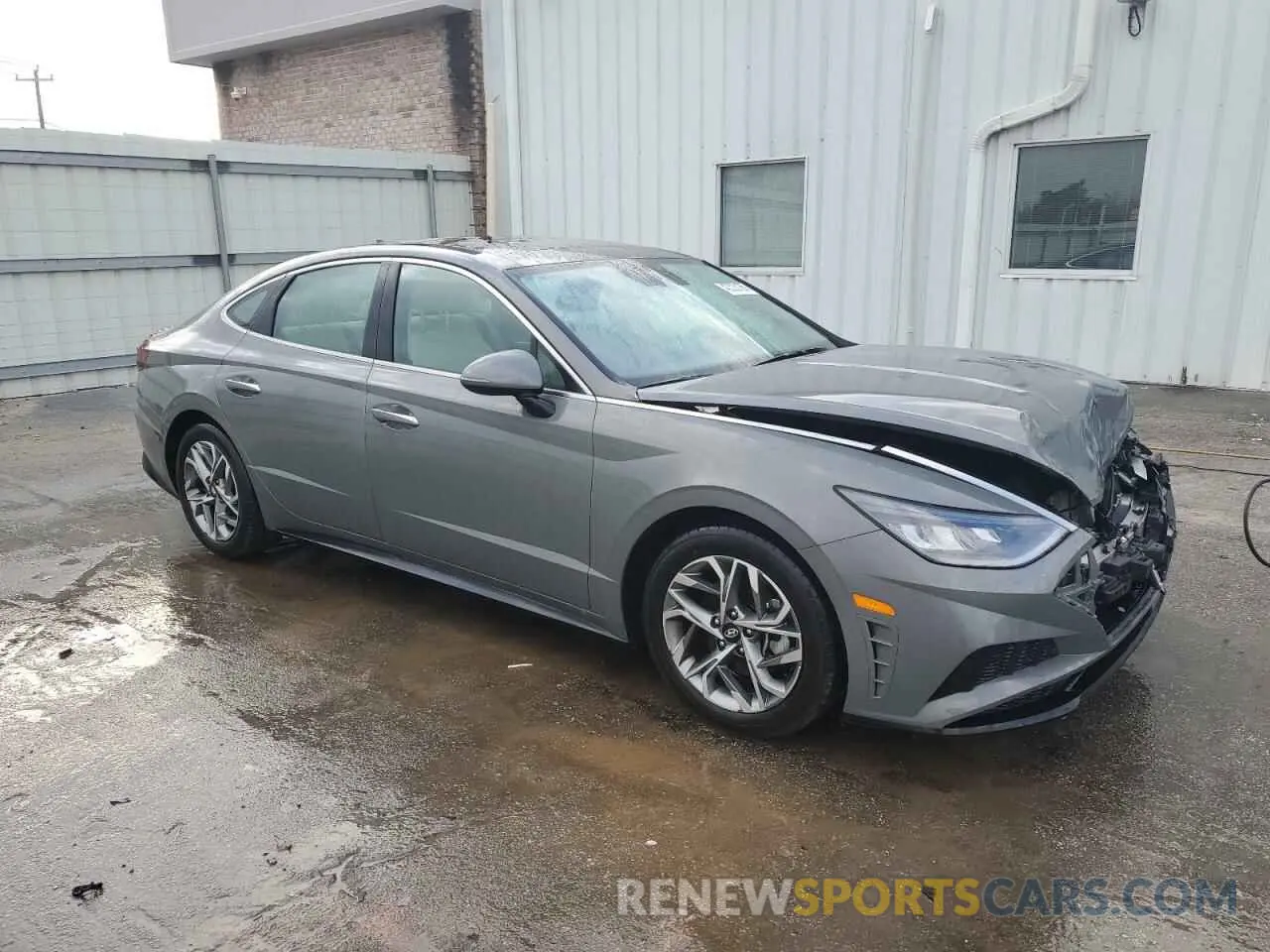 4 Photograph of a damaged car KMHL14JAXNA234314 HYUNDAI SONATA 2022