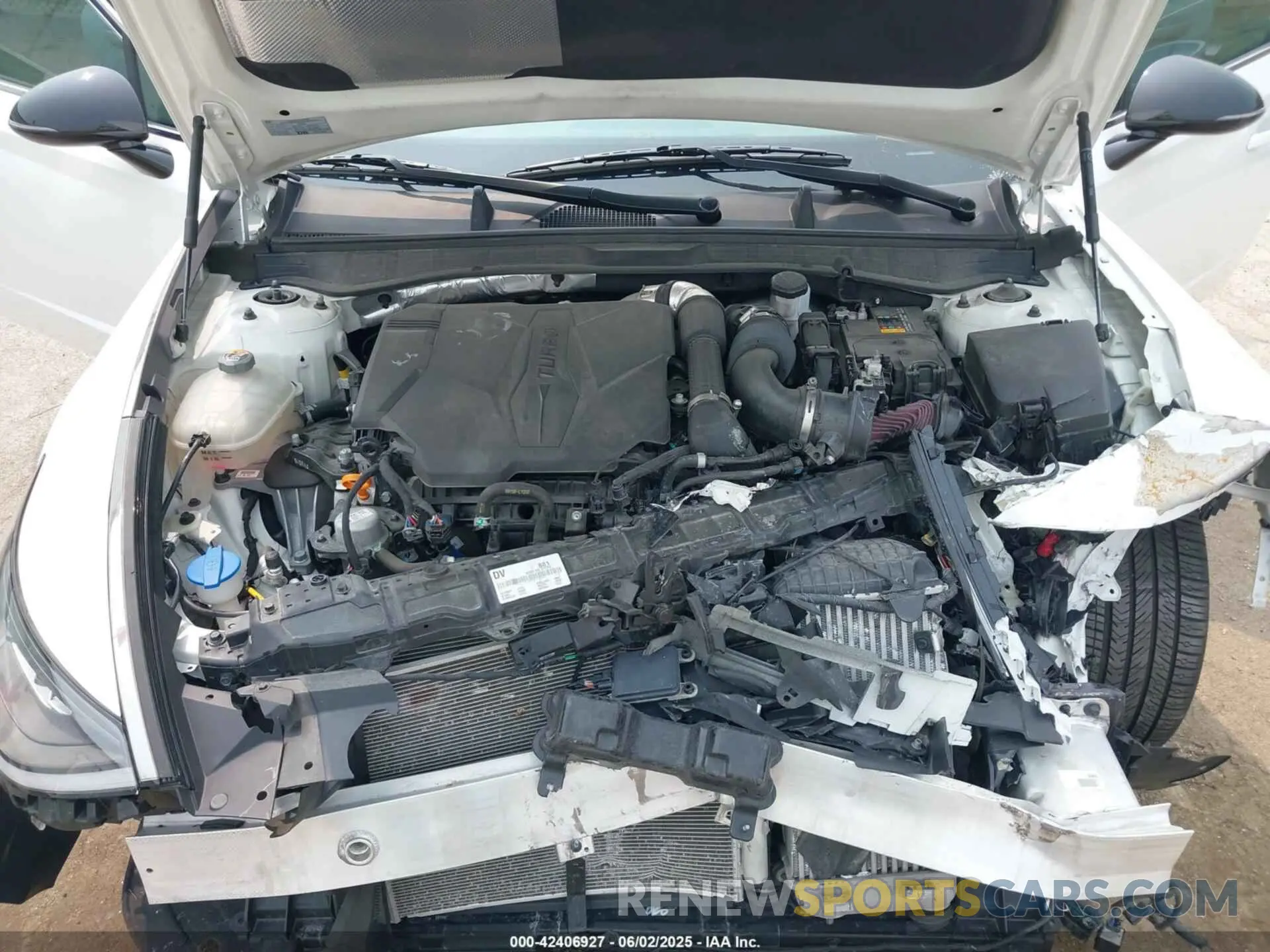 10 Photograph of a damaged car KMHL14JC1NA217743 HYUNDAI SONATA 2022
