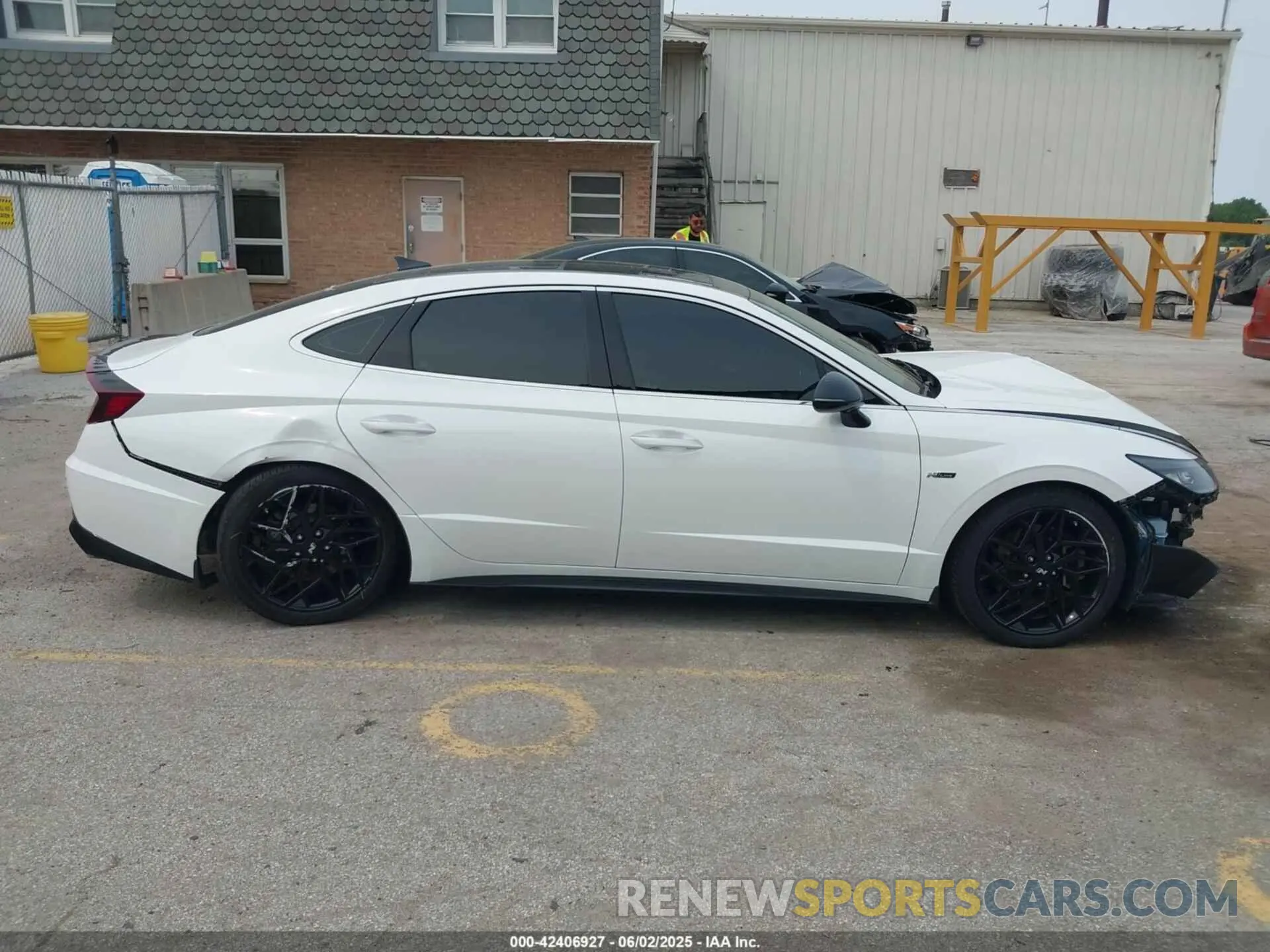 14 Photograph of a damaged car KMHL14JC1NA217743 HYUNDAI SONATA 2022