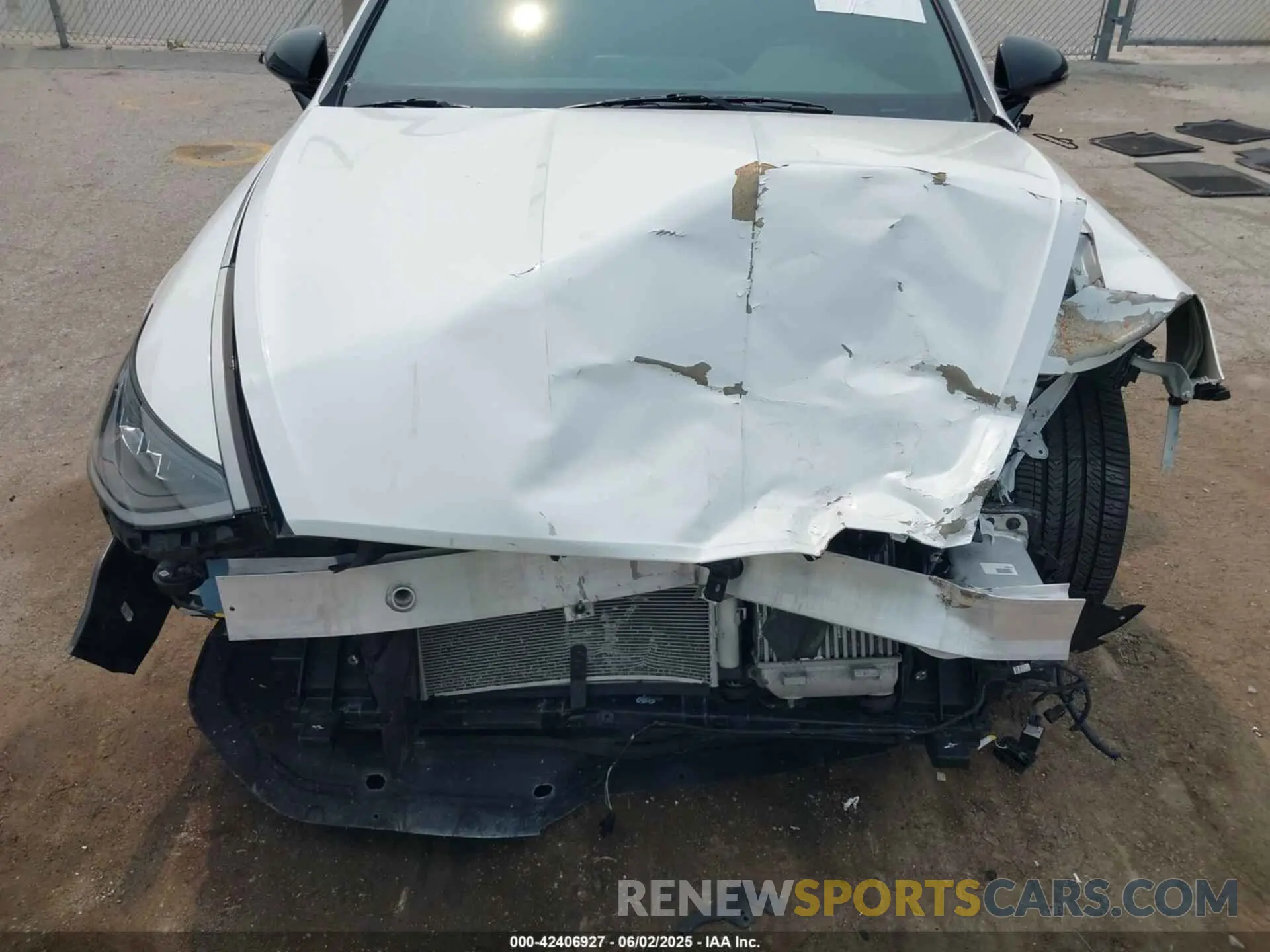 6 Photograph of a damaged car KMHL14JC1NA217743 HYUNDAI SONATA 2022