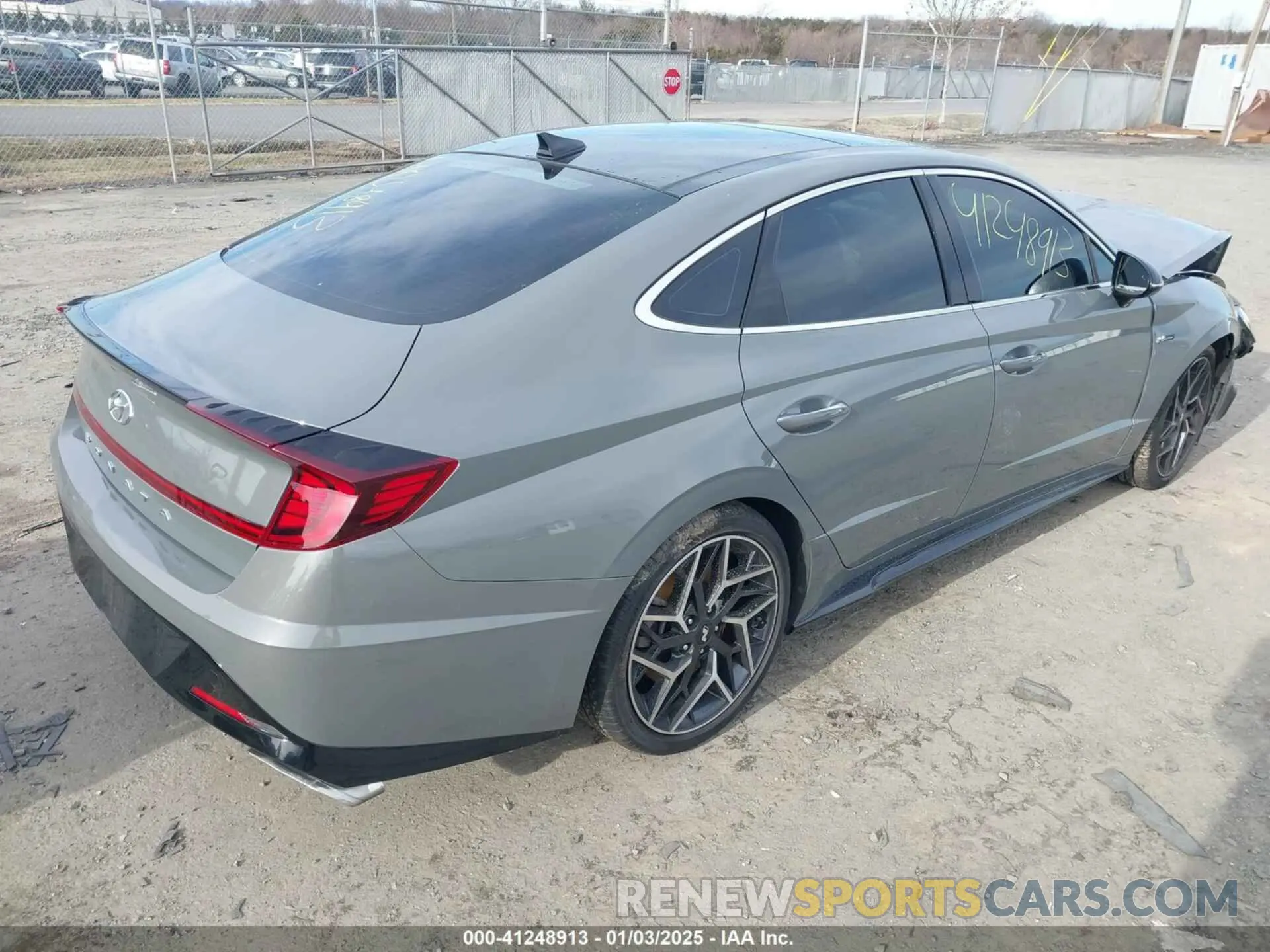 4 Photograph of a damaged car KMHL14JC2NA228041 HYUNDAI SONATA 2022