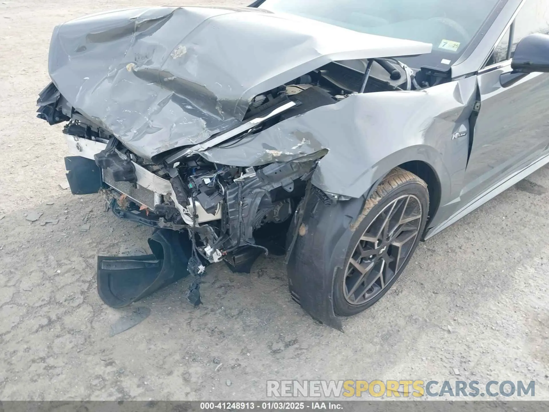 6 Photograph of a damaged car KMHL14JC2NA228041 HYUNDAI SONATA 2022