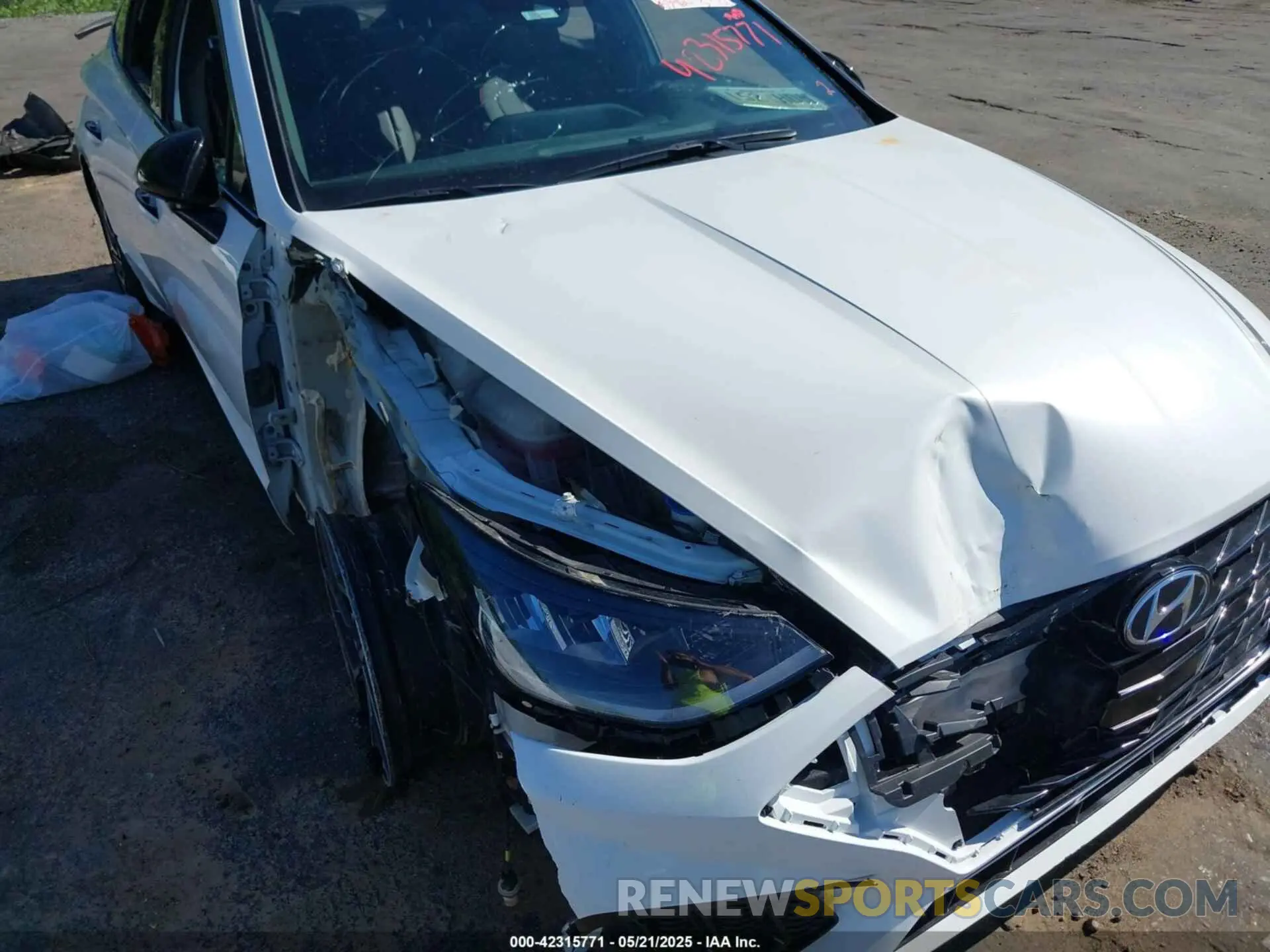 6 Photograph of a damaged car KMHL14JC4NA216084 HYUNDAI SONATA 2022