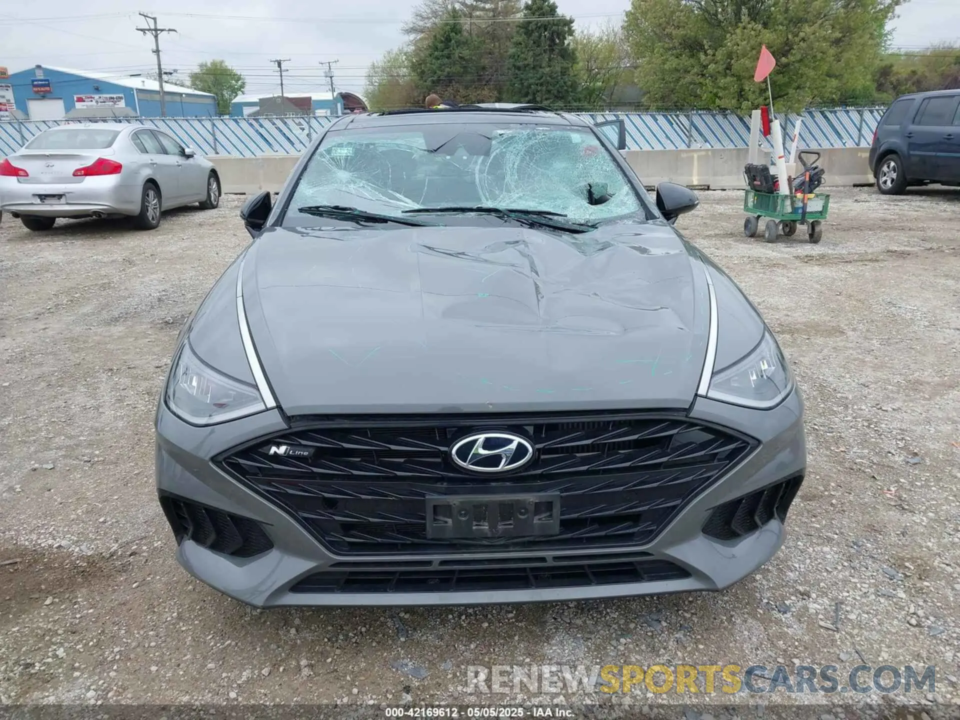 12 Photograph of a damaged car KMHL14JC4NA227523 HYUNDAI SONATA 2022