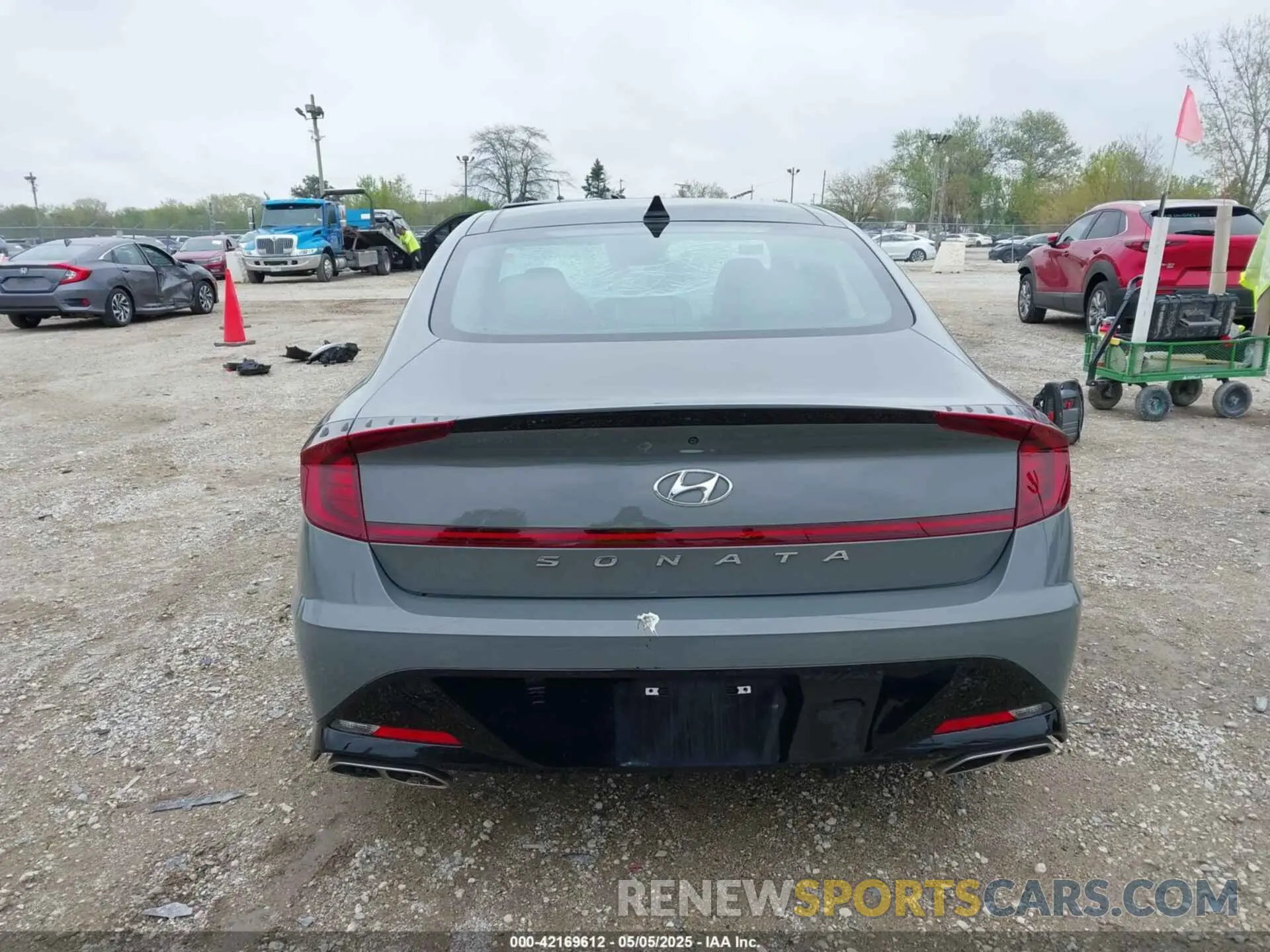 16 Photograph of a damaged car KMHL14JC4NA227523 HYUNDAI SONATA 2022