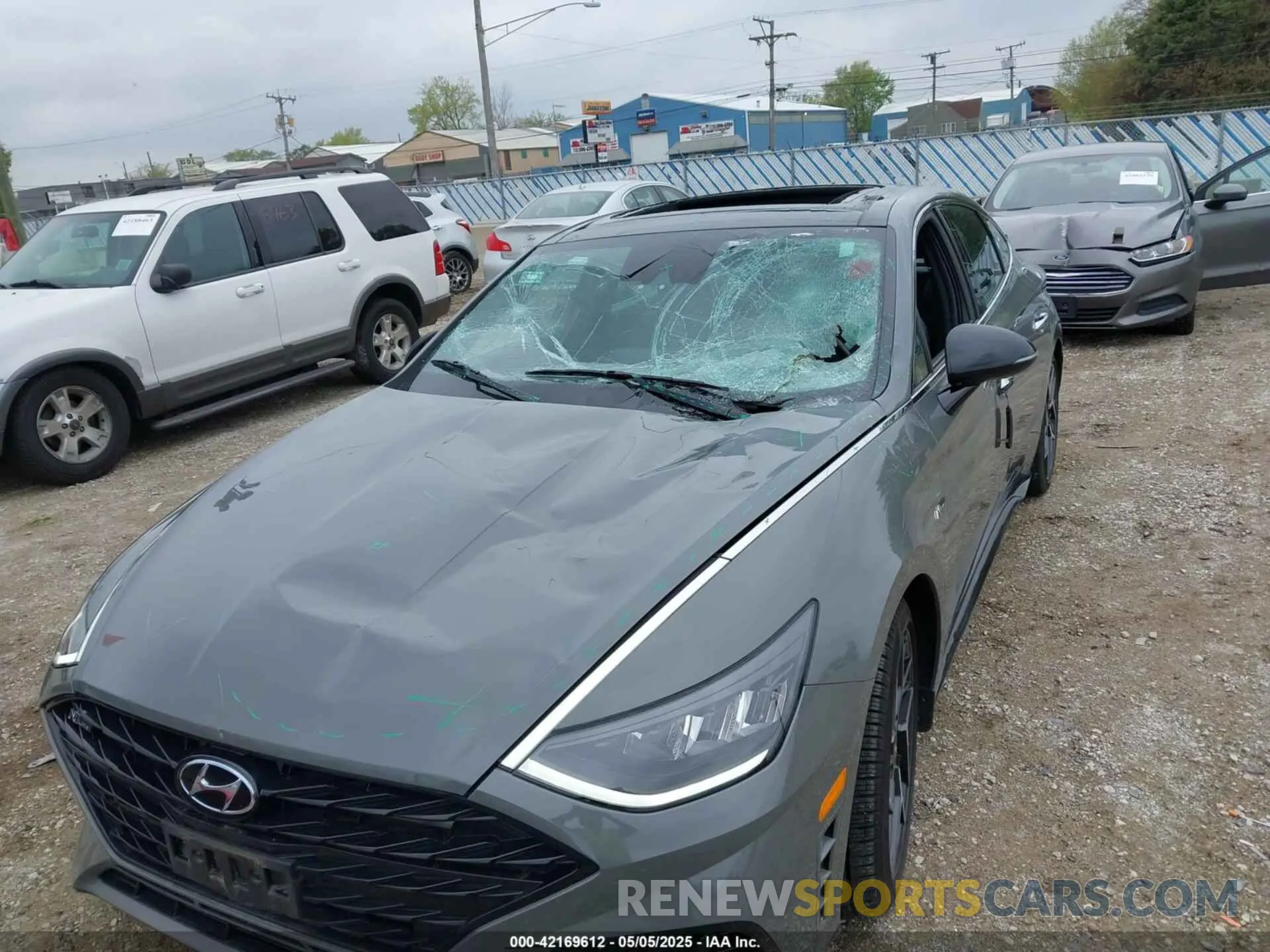 6 Photograph of a damaged car KMHL14JC4NA227523 HYUNDAI SONATA 2022