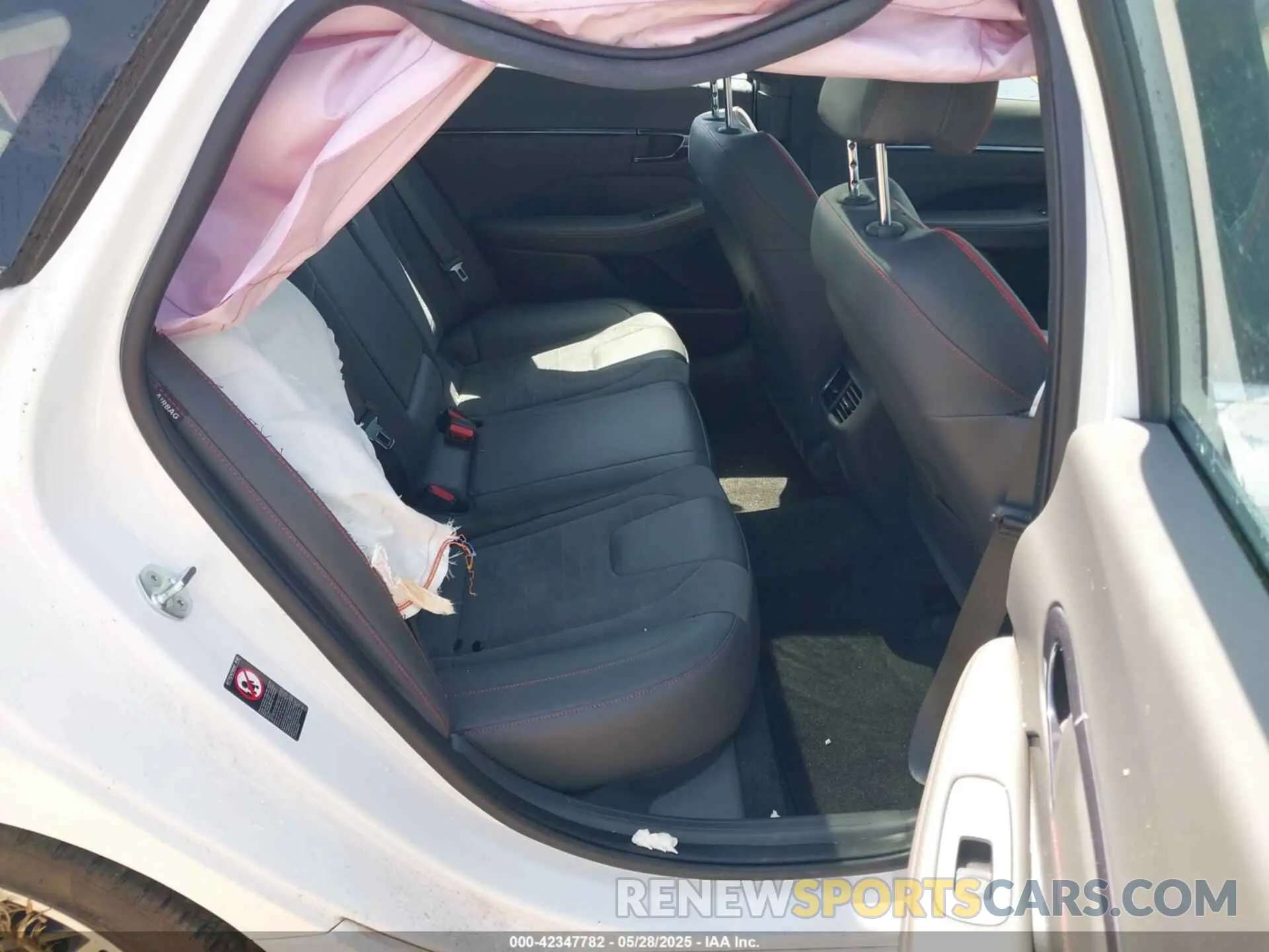 8 Photograph of a damaged car KMHL14JC9NA221281 HYUNDAI SONATA 2022