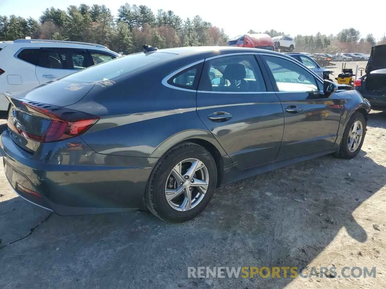 3 Photograph of a damaged car KMHL24JA0NA245092 HYUNDAI SONATA 2022