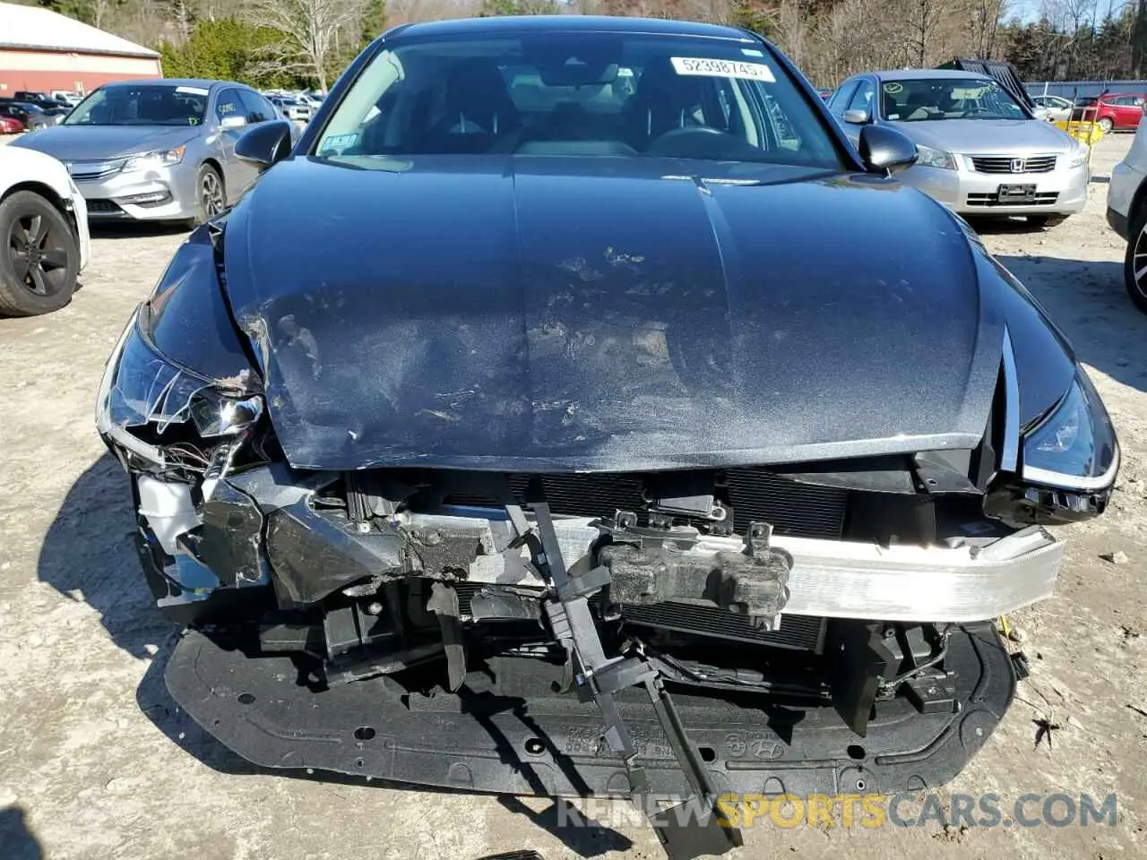 5 Photograph of a damaged car KMHL24JA0NA245092 HYUNDAI SONATA 2022